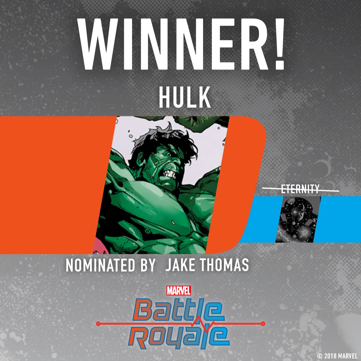 Hulk wins