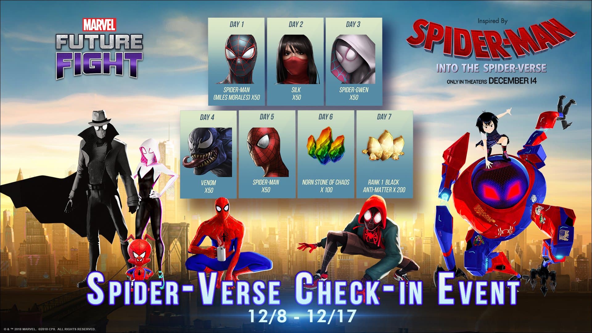Marvel Future Fight - Spider-Man: Into the Spider-Verse