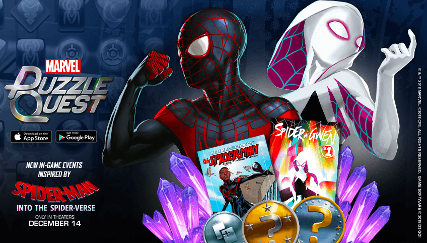 Marvel Puzzle Quest Spider-Verse