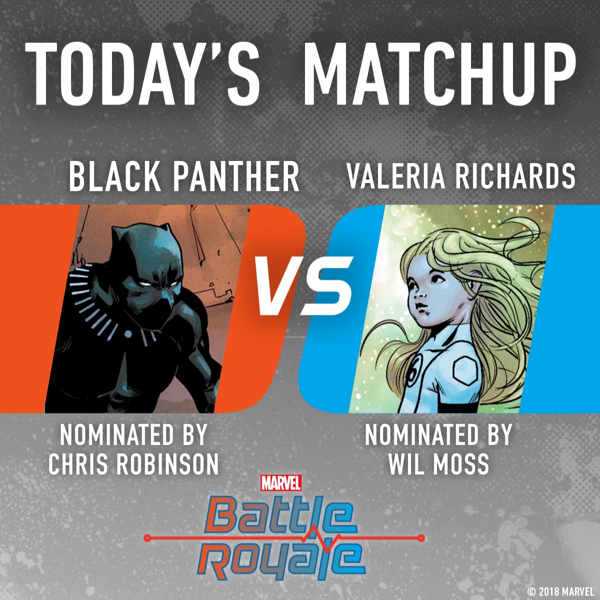 Black Panther vs. Valeria Richards