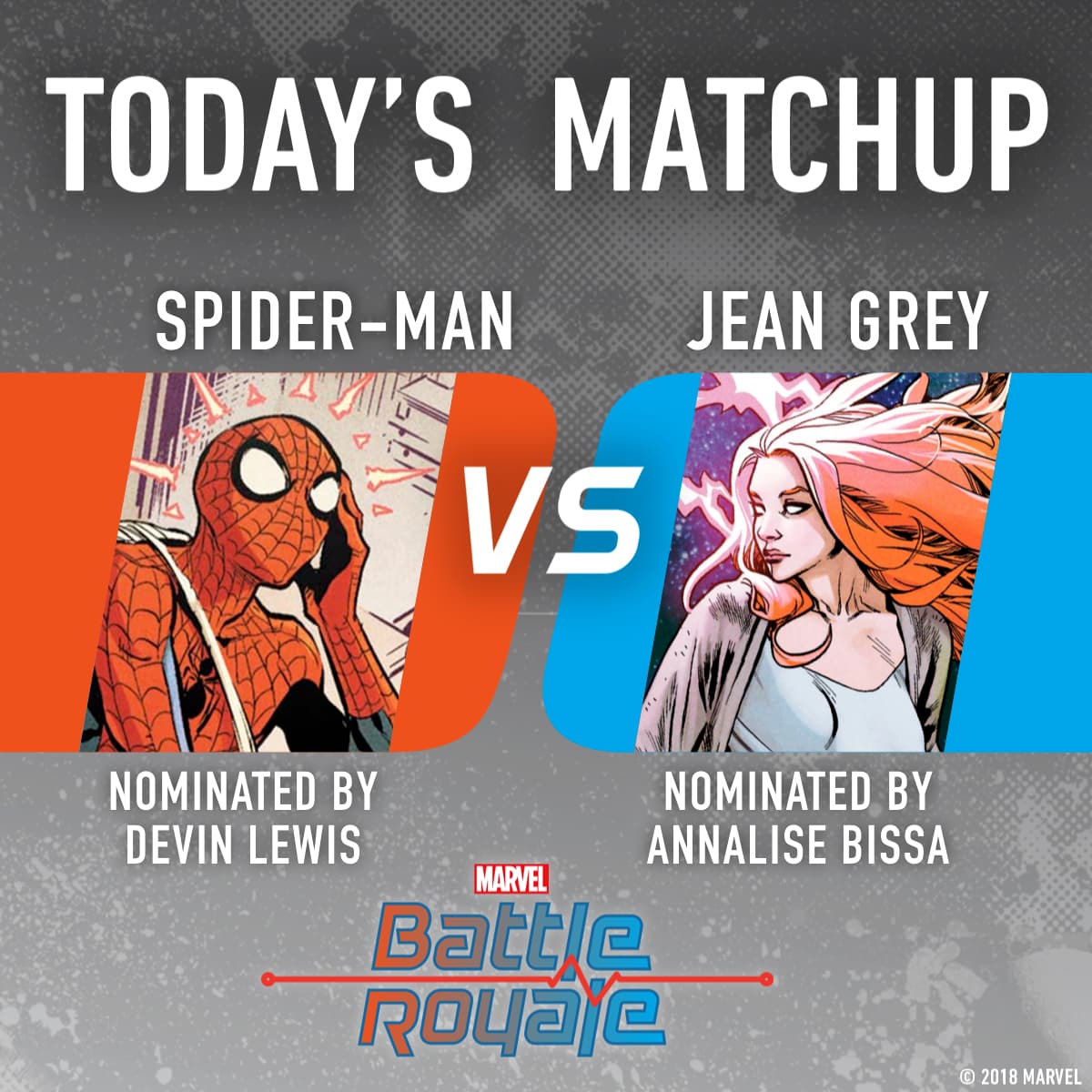 Spider-Man vs. Jean Grey