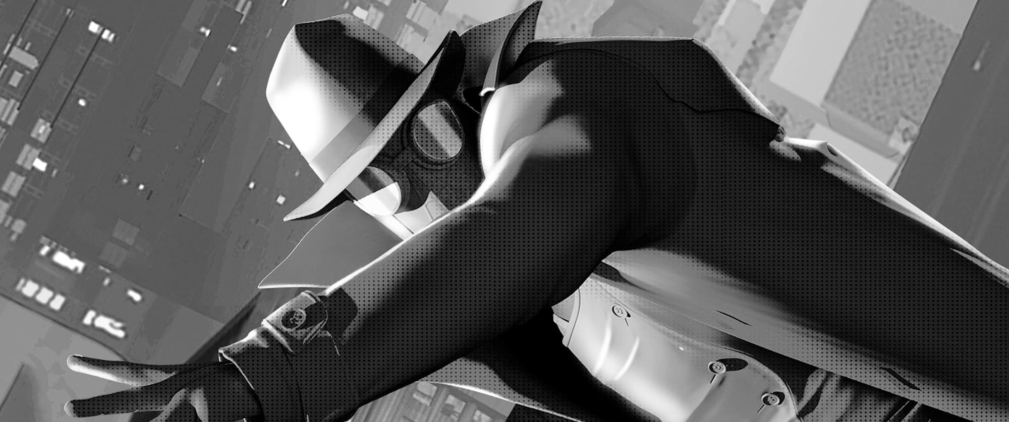 Spider-Man Noir in "Spider-Man: Into the Spider-Verse"