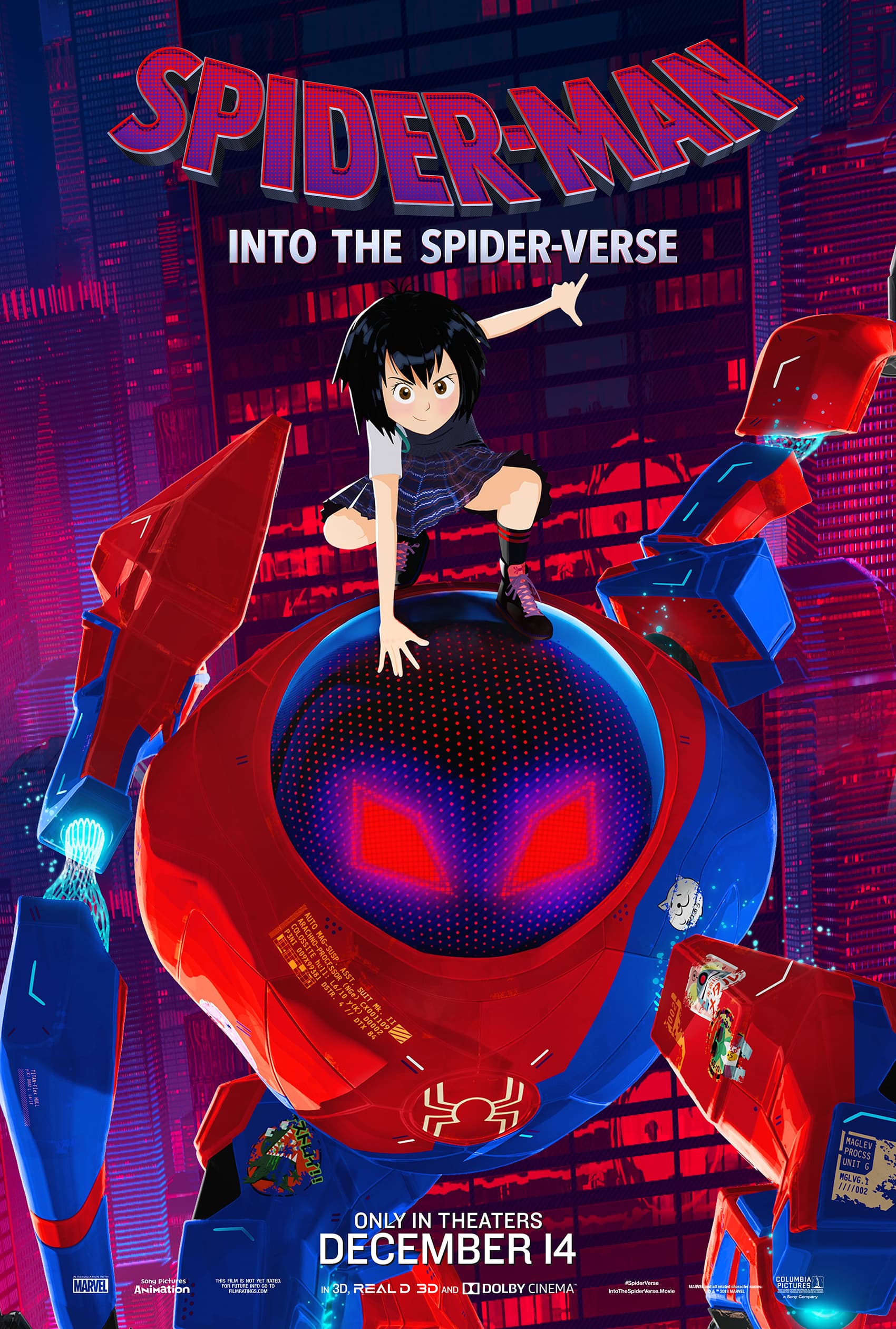 "Spider-Man: Into the Spider-Verse" Peni Parker Poster
