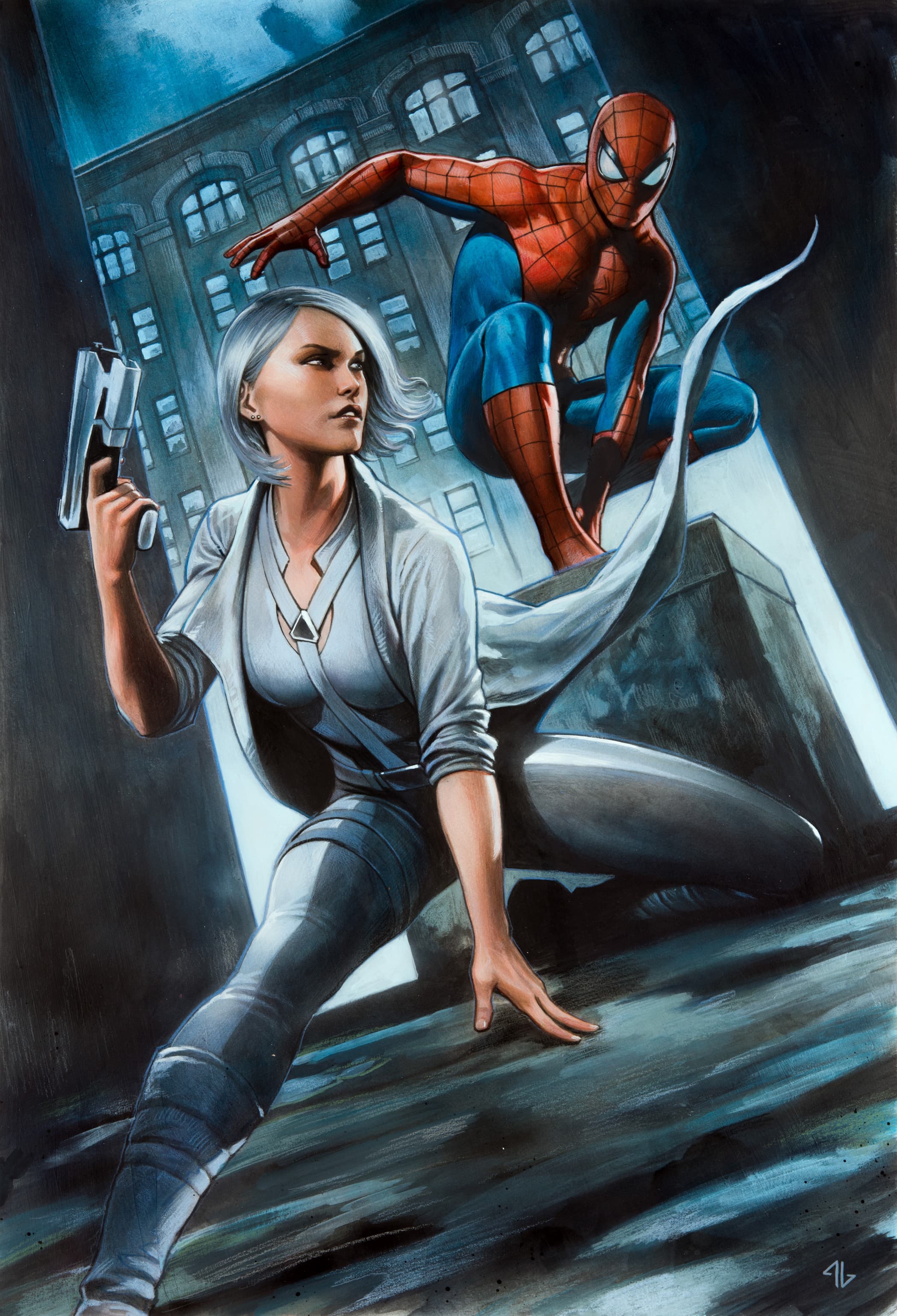Marvel&#39;s Spider-Man: Silver Lining art by Adi Granov