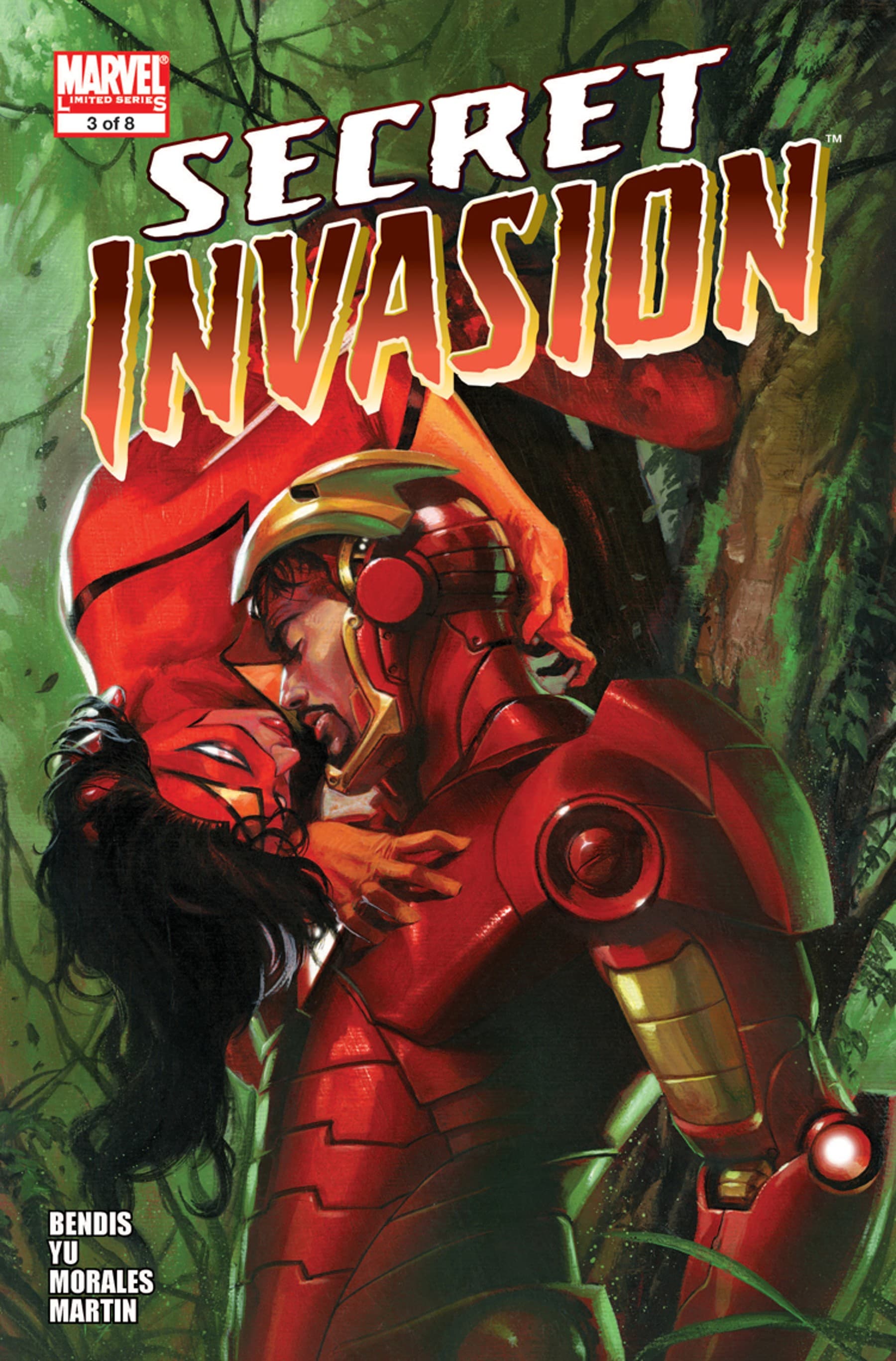 SECRET INVASION (2008) #3 cover by Gabriele Dell&#39;Otto
