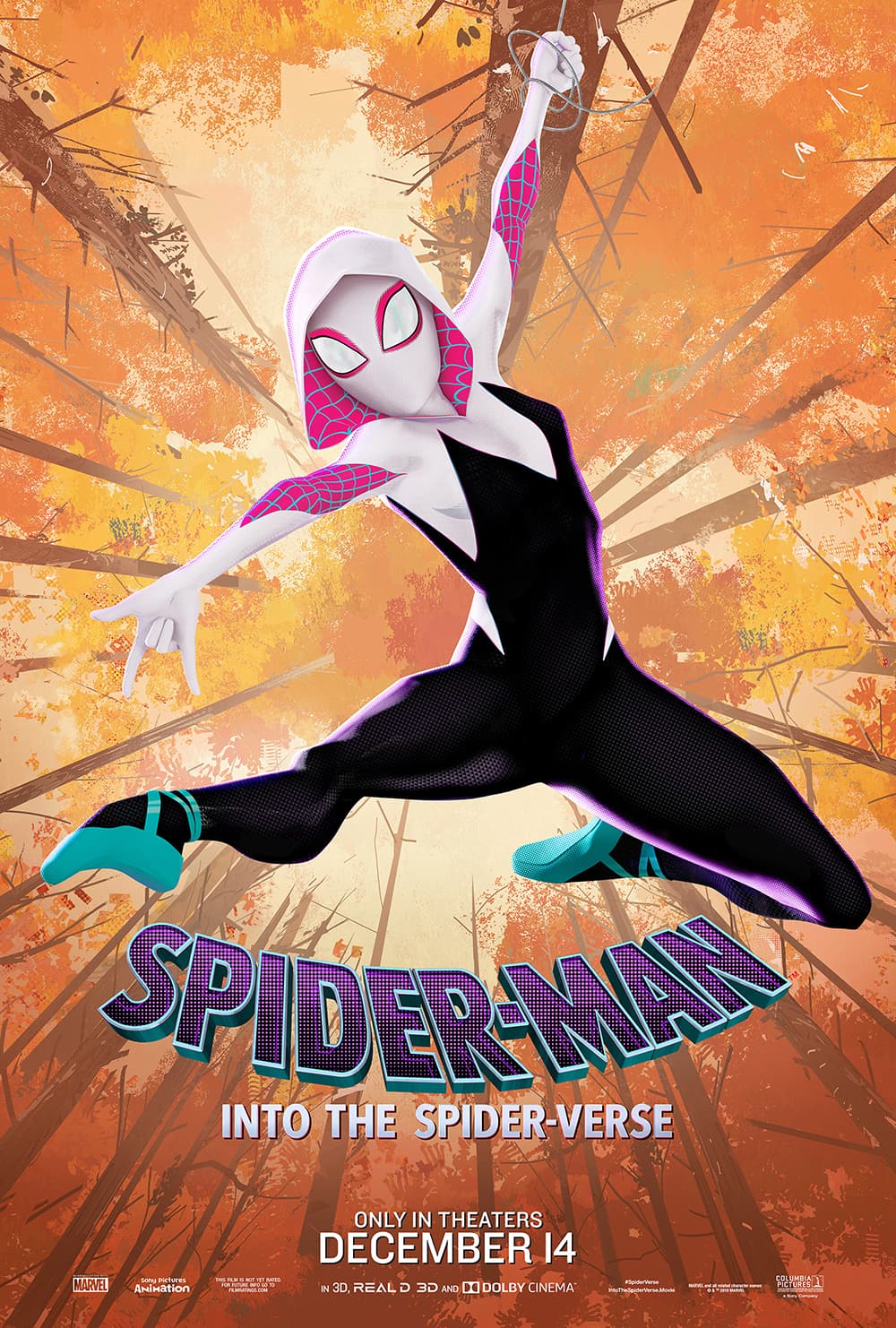 Spider-Gwen Character Poster