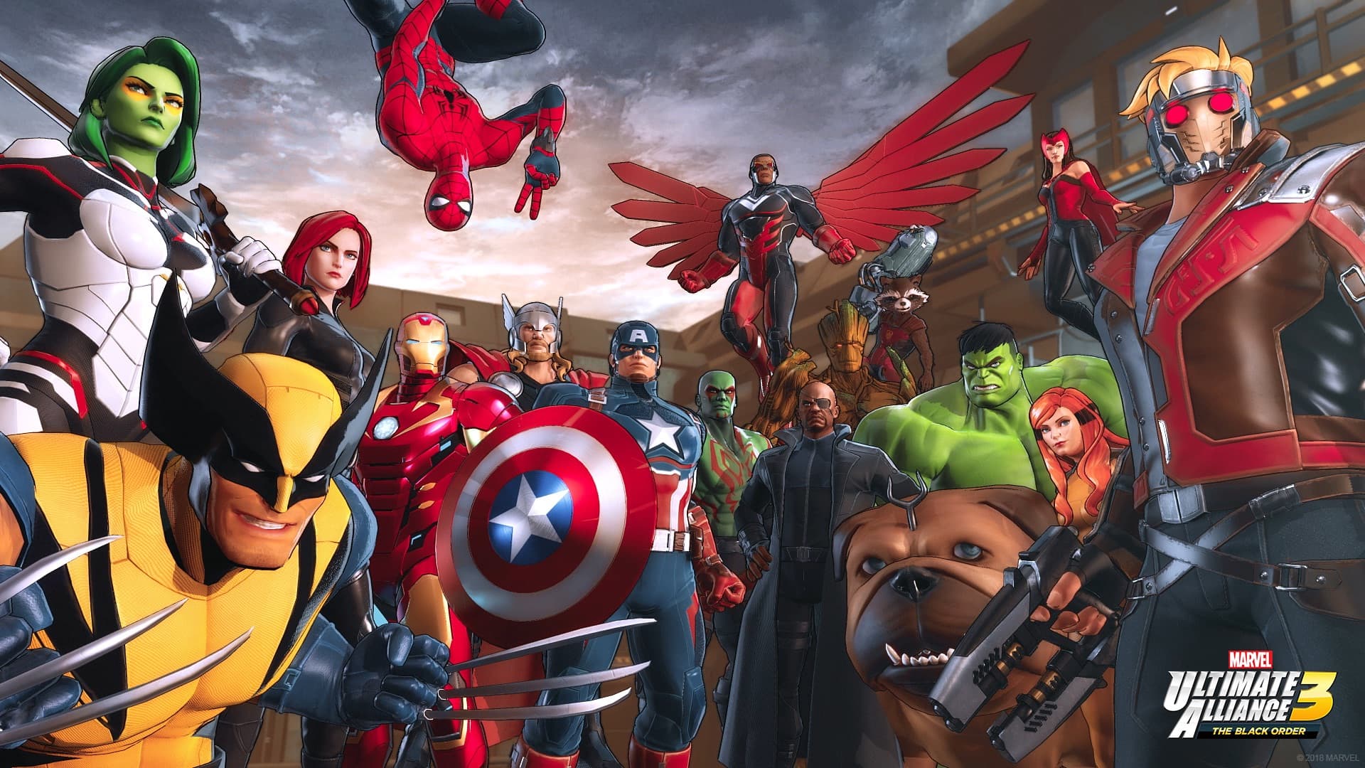Marvel Ultimate Alliance 3 - Group Shot
