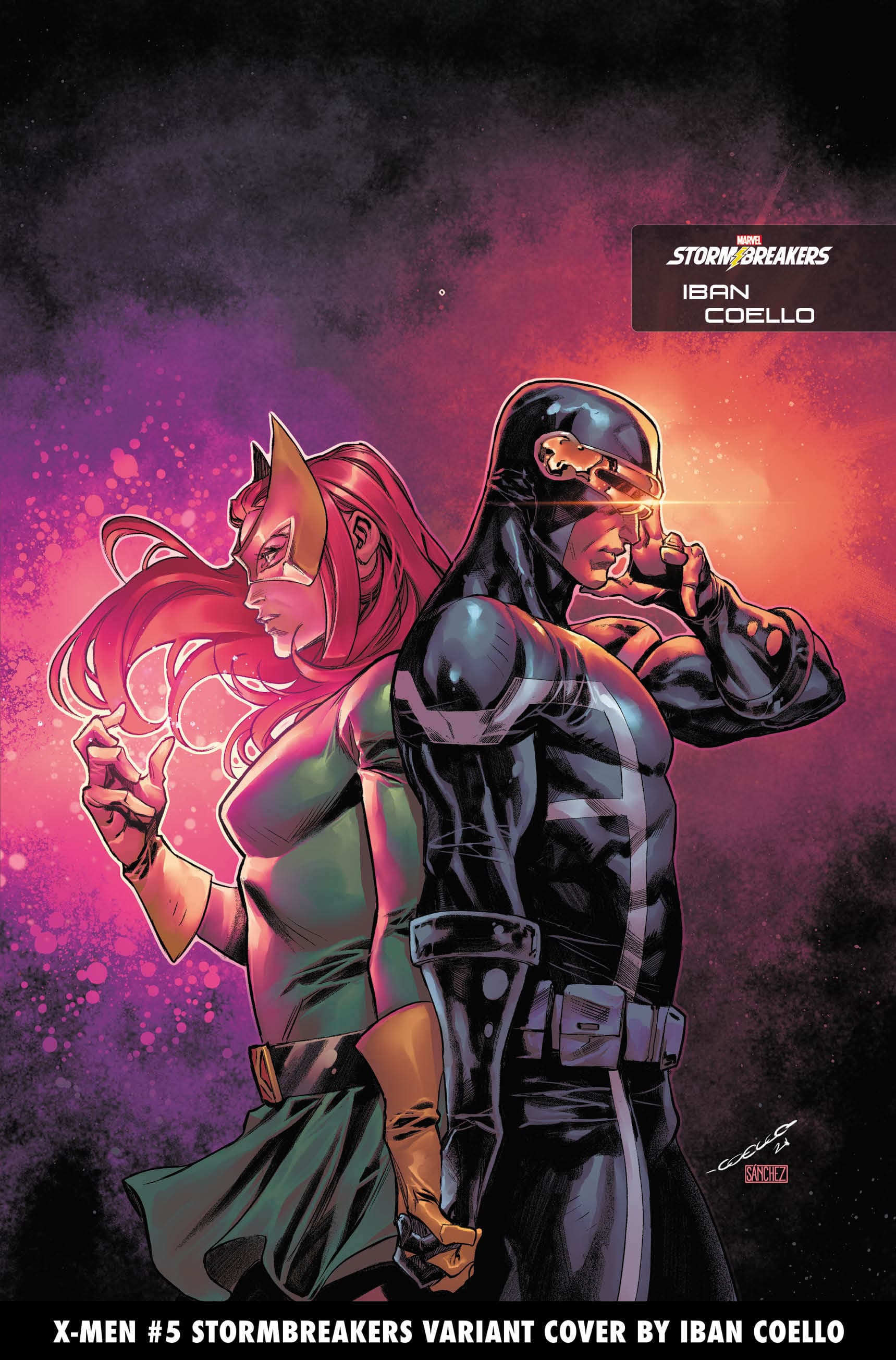 X-MEN #5 STORMBREAKERS VARIANT COVER by IBAN COELLO 