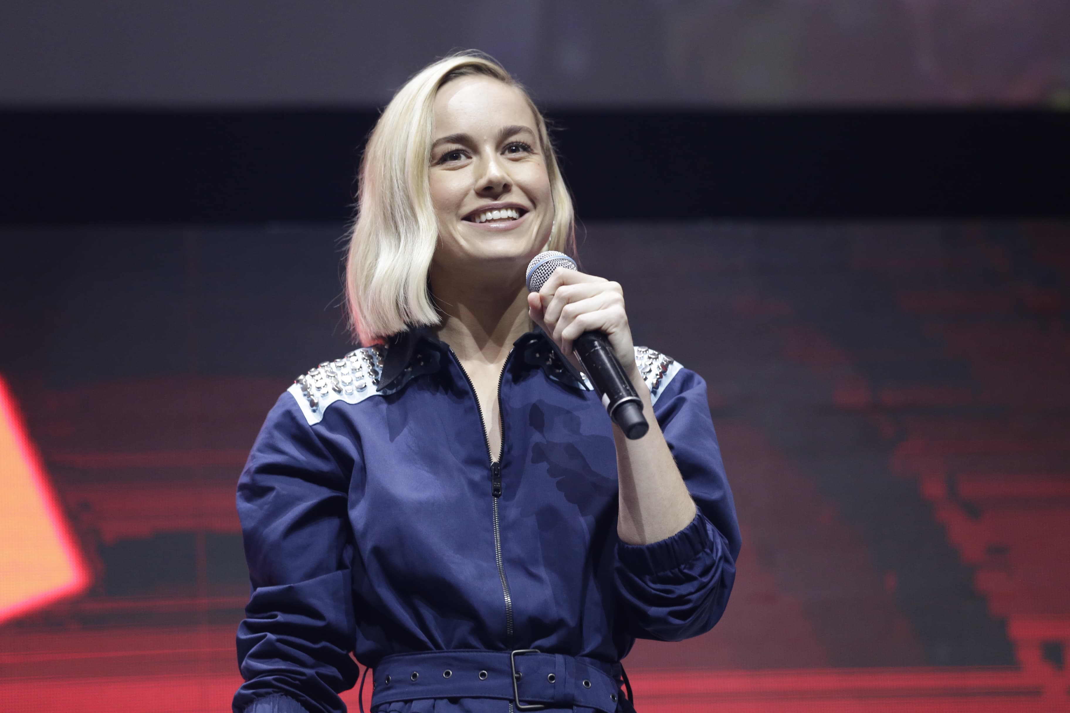 Brie Larson at CCXP18 in São Paulo