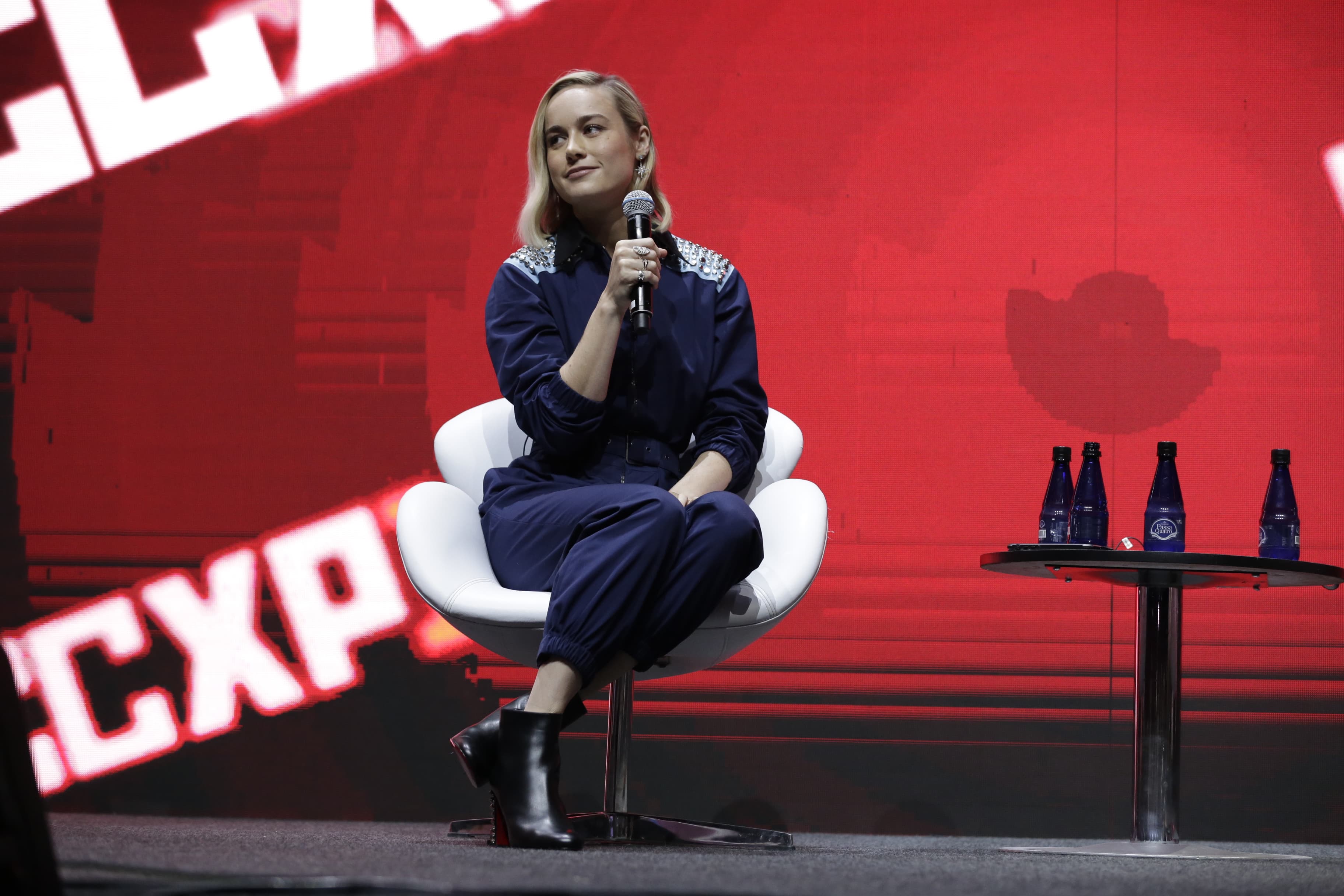 Brie Larson at CCXP18 in São Paulo