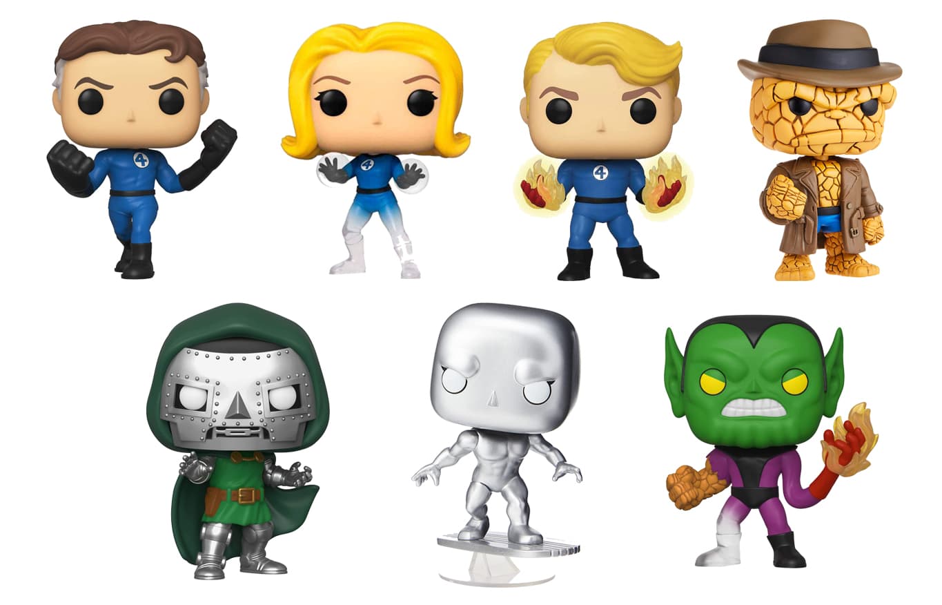 Funko Pop! Marvel: Fantastic Four