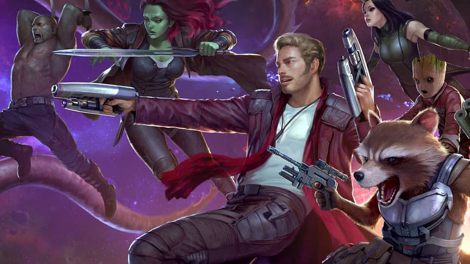 Image for The Guardians of the Galaxy Rock Marvel Games