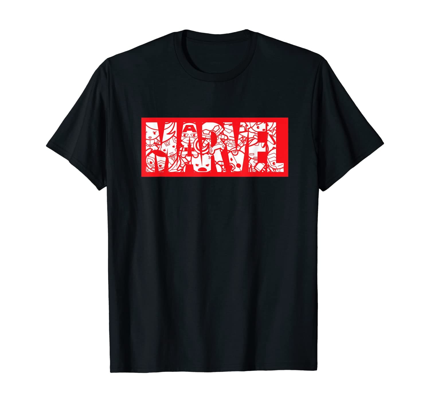 Marvel Kawaii Art Logo T-Shirt / Amazon