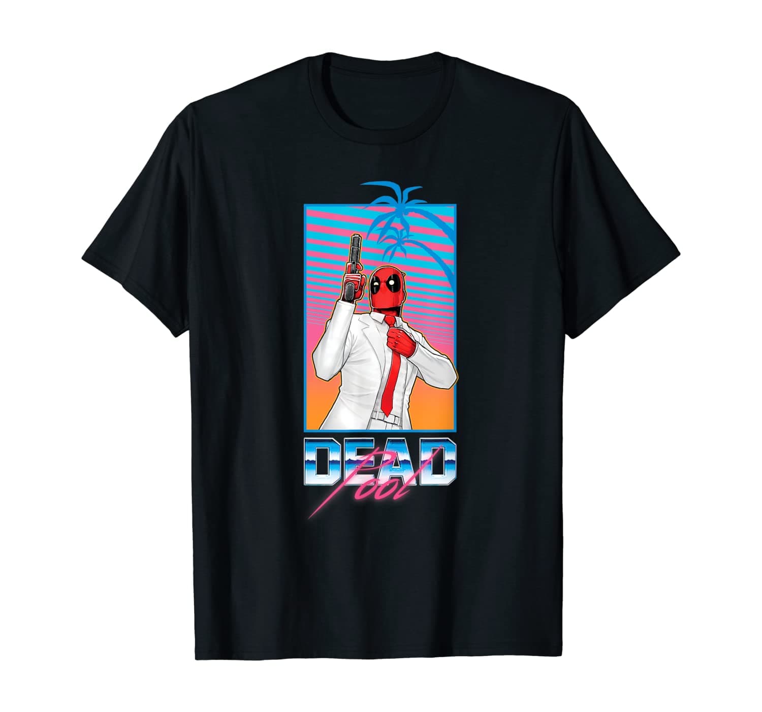 Deadpool Tropical 90s T-Shirt / Amazon