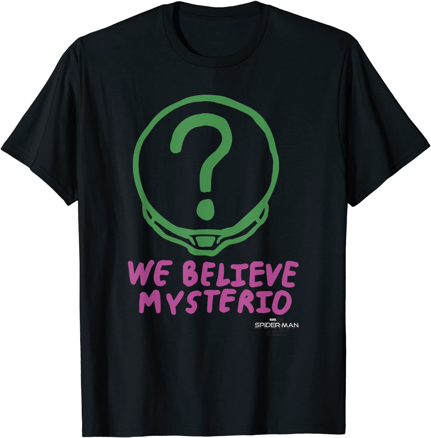 Spider-Man: No Way Home Mysterio We Believe T-Shirt