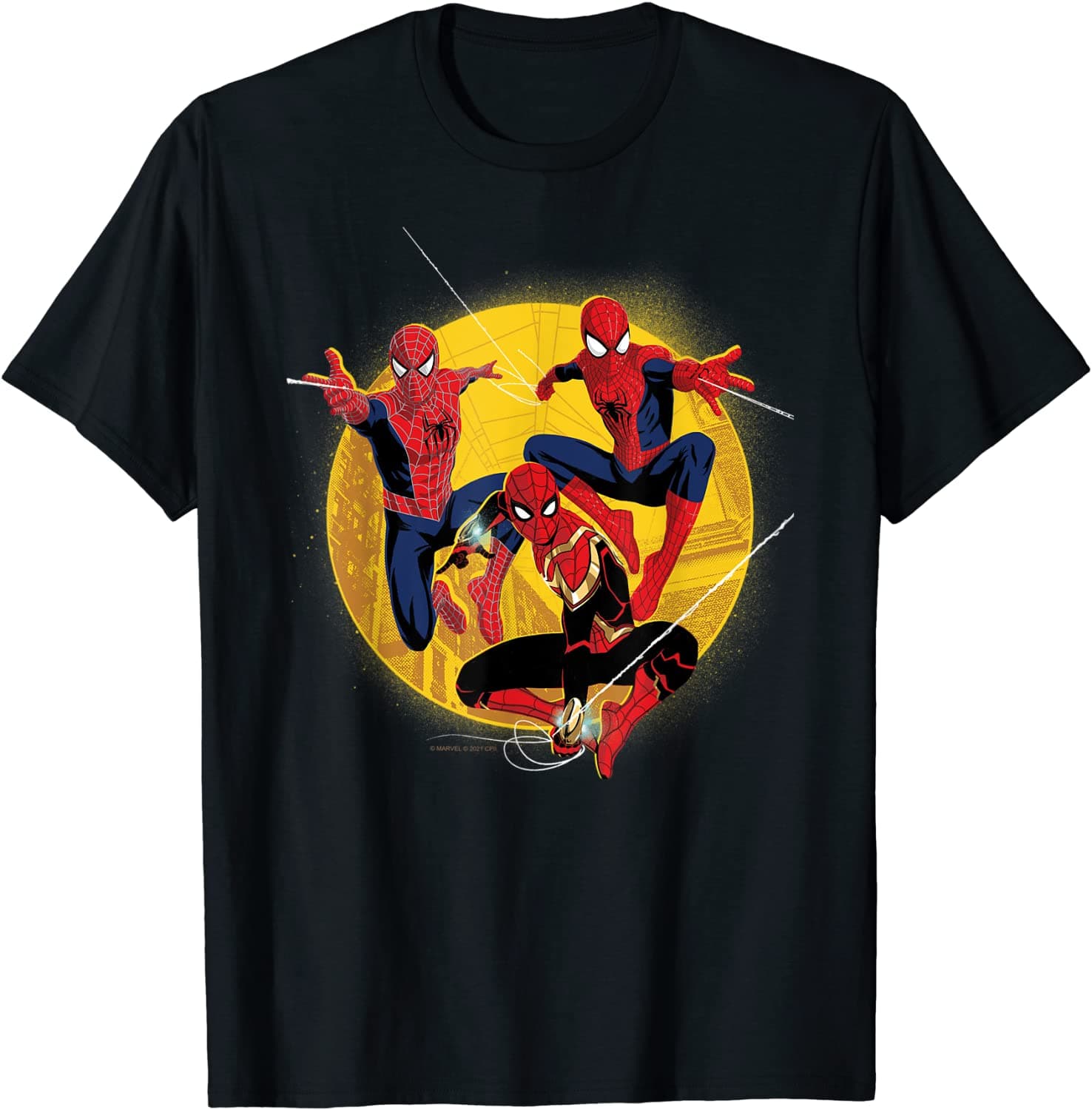 Spider-Man trio t-shirt
