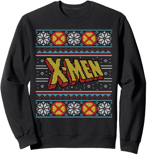 Buy it <a href=https://www.amazon.com/Marvel-X-Men-Sweater-Holiday-Sweatshirt/dp/B08M594QV1>here</a>