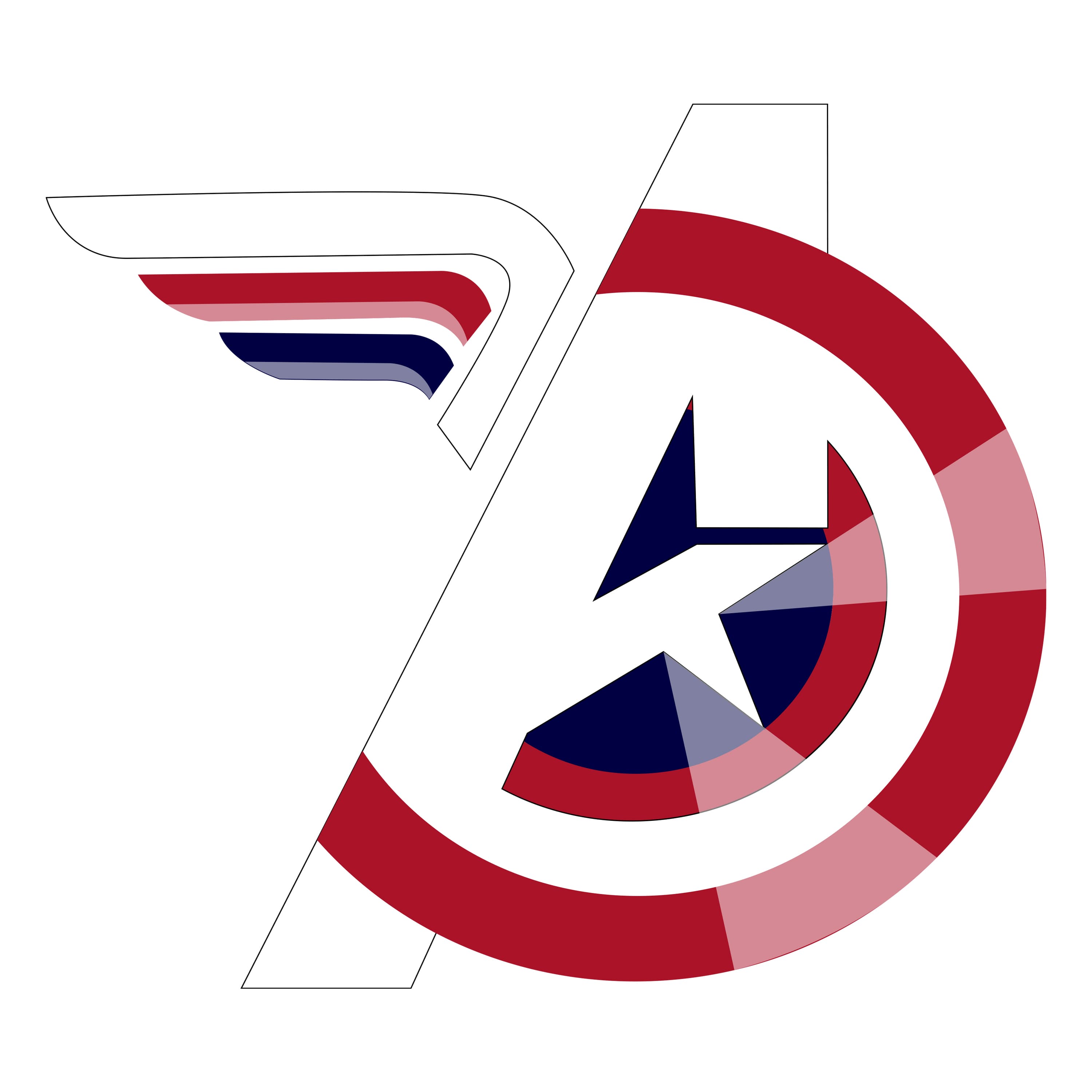 Avengers logo design by Solomon Swerling