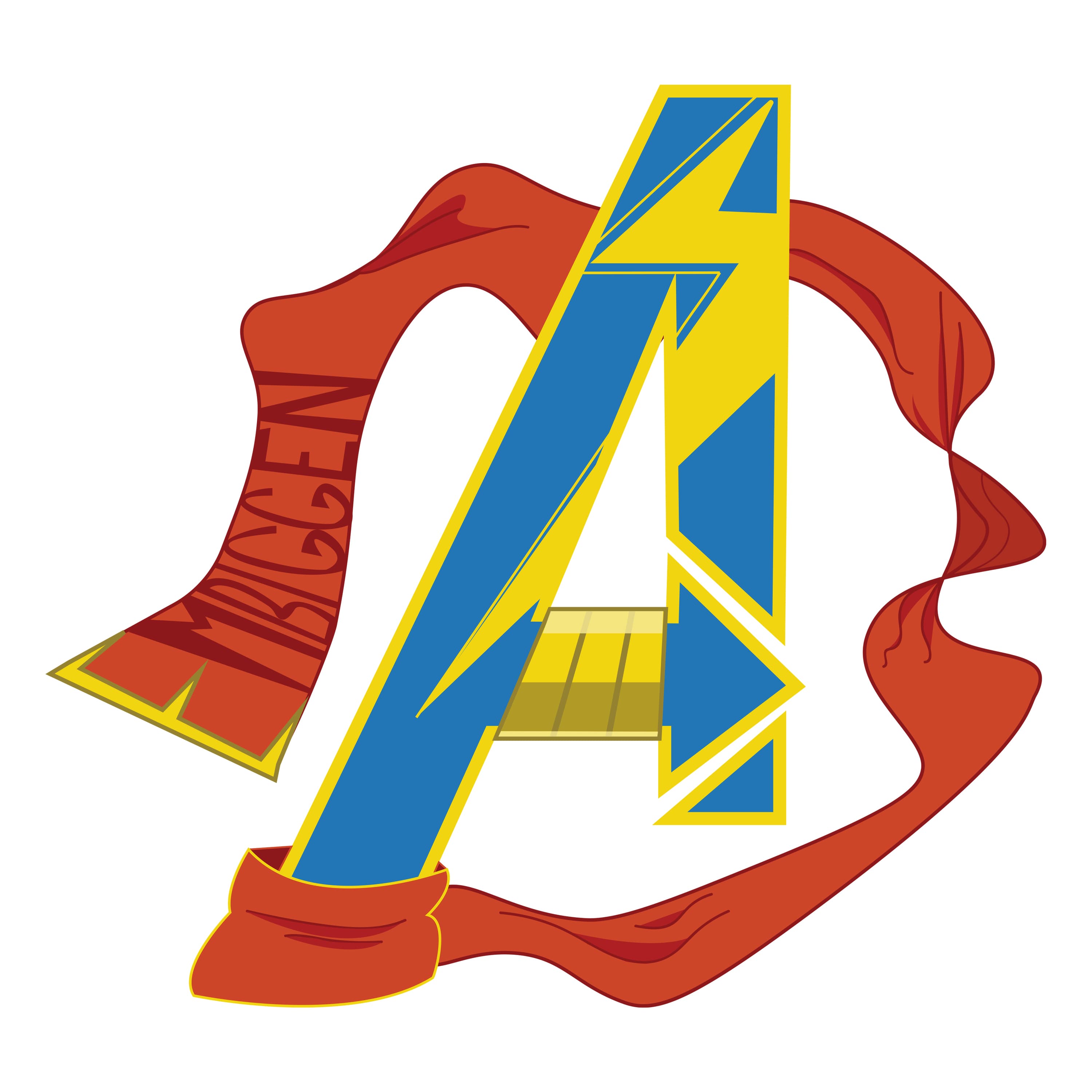 Avengers logo design by Solomon Swerling