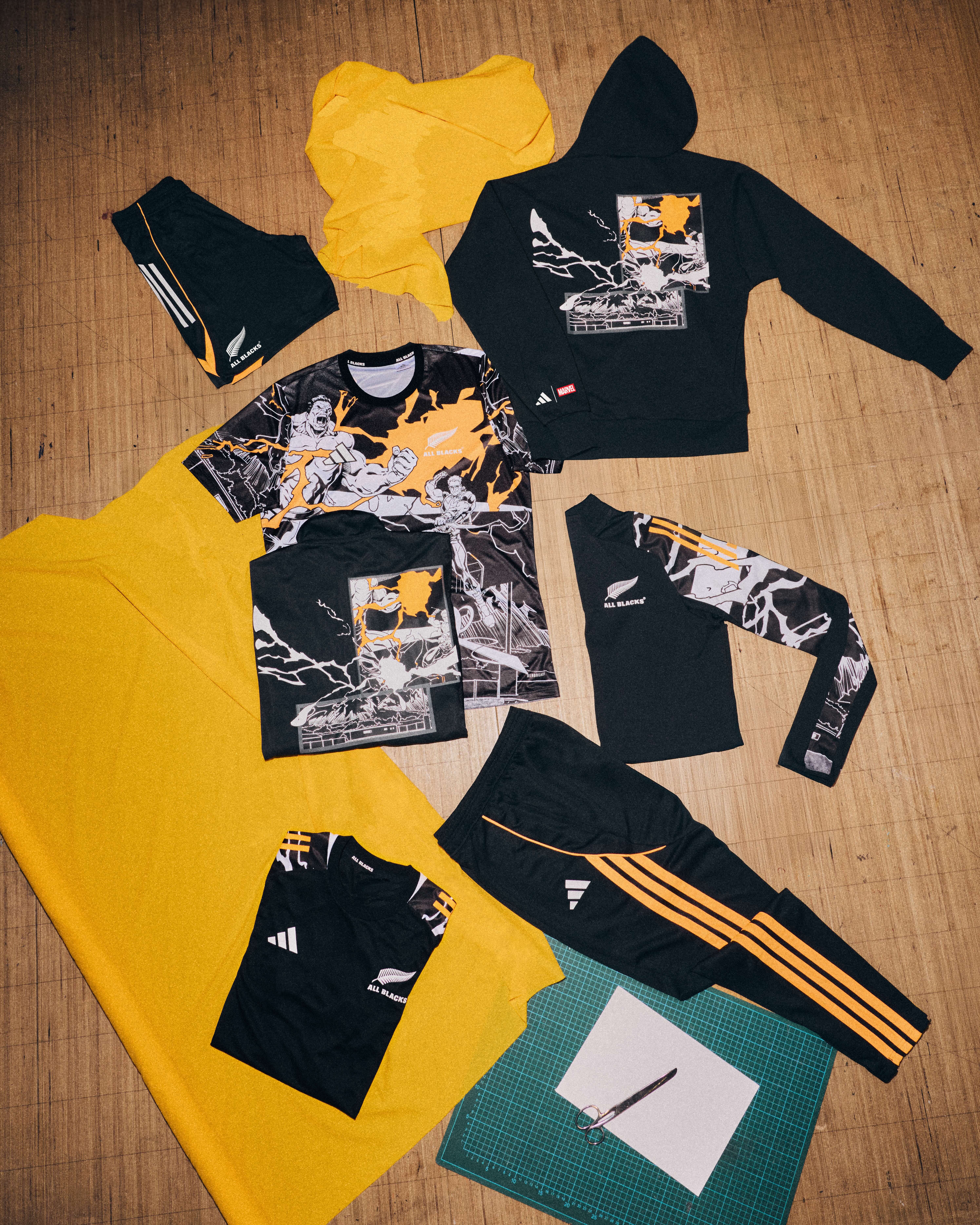 Marvel x Adidas x Real Madrid CF x All Blacks