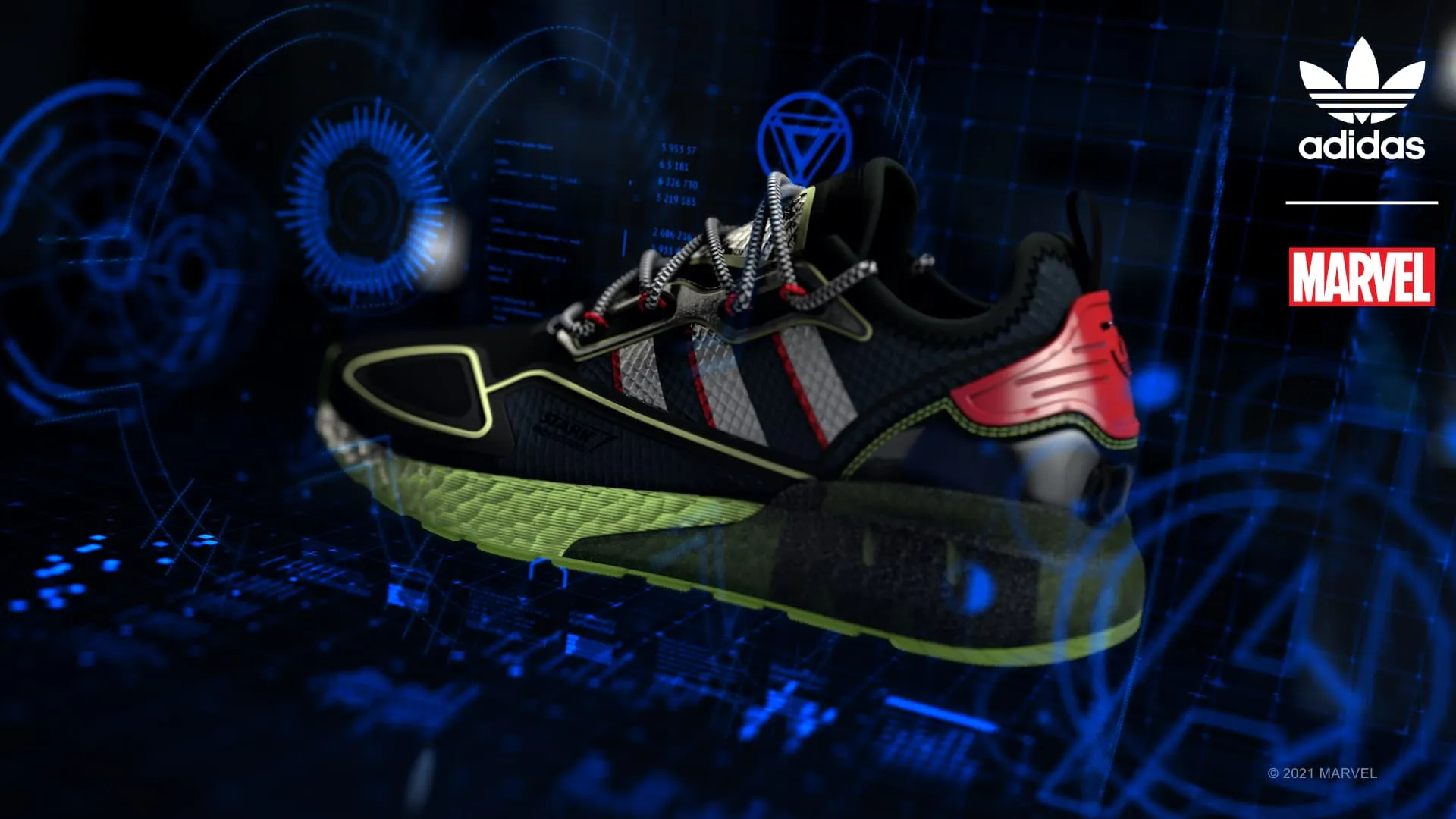 Marvel and Adidas Team Up for New Stark Shoes