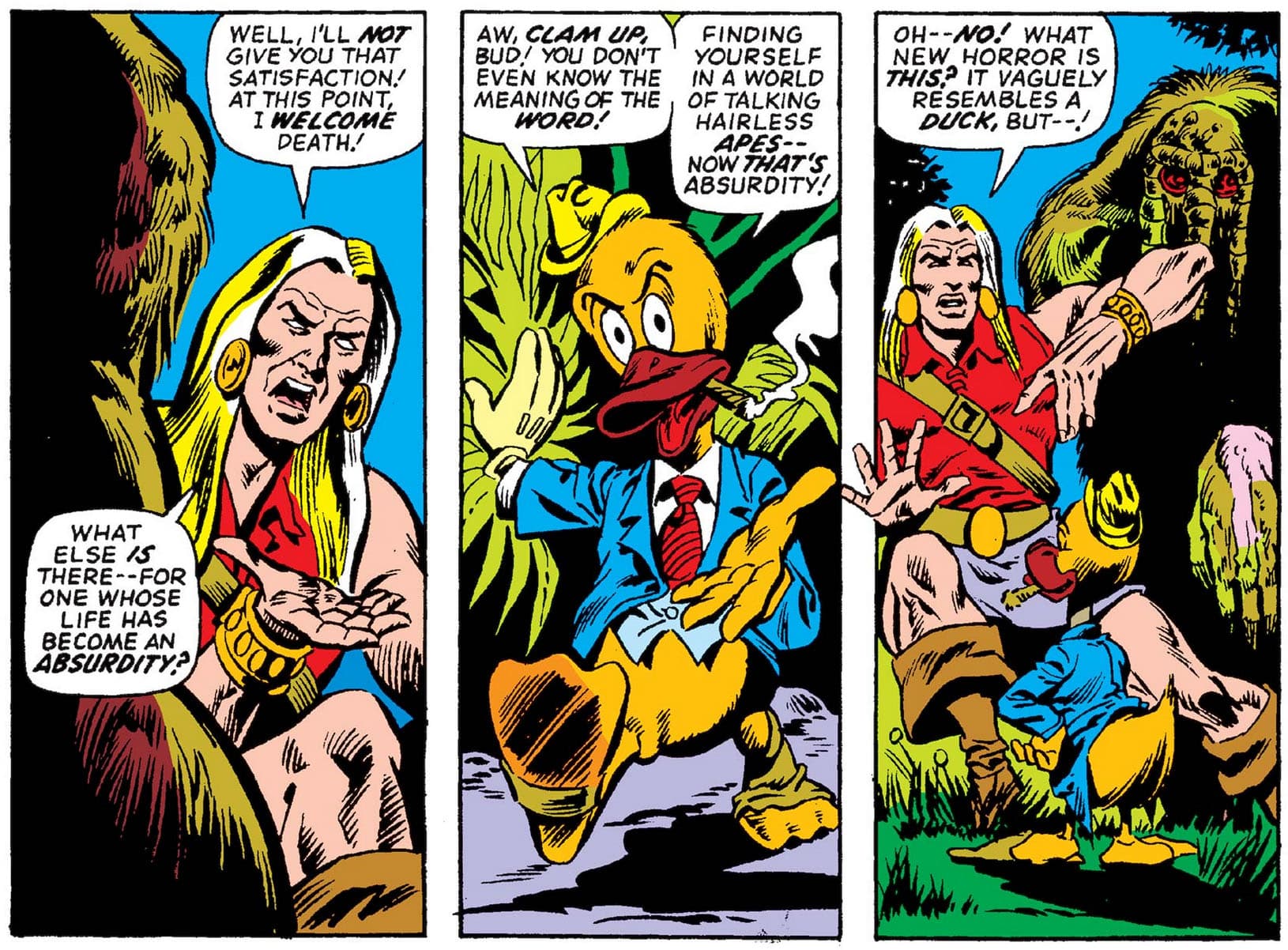 Debut of Howard the Duck