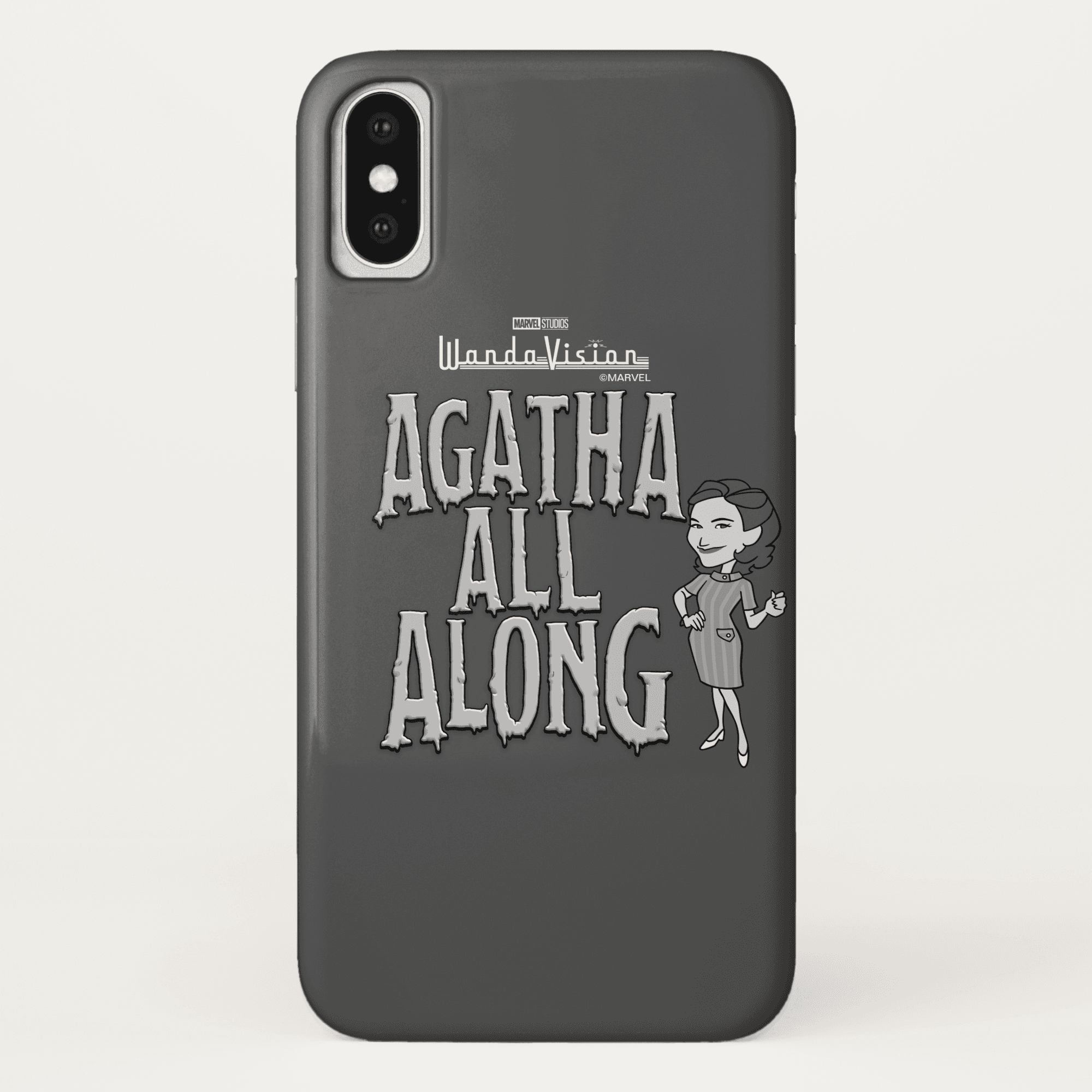 <a href="https://www.zazzle.com/agatha_all_along_case_mate_iphone_case-179050857636229122>’Agatha All Along’ Case-Mate Phone Case</a>/ Zazzle