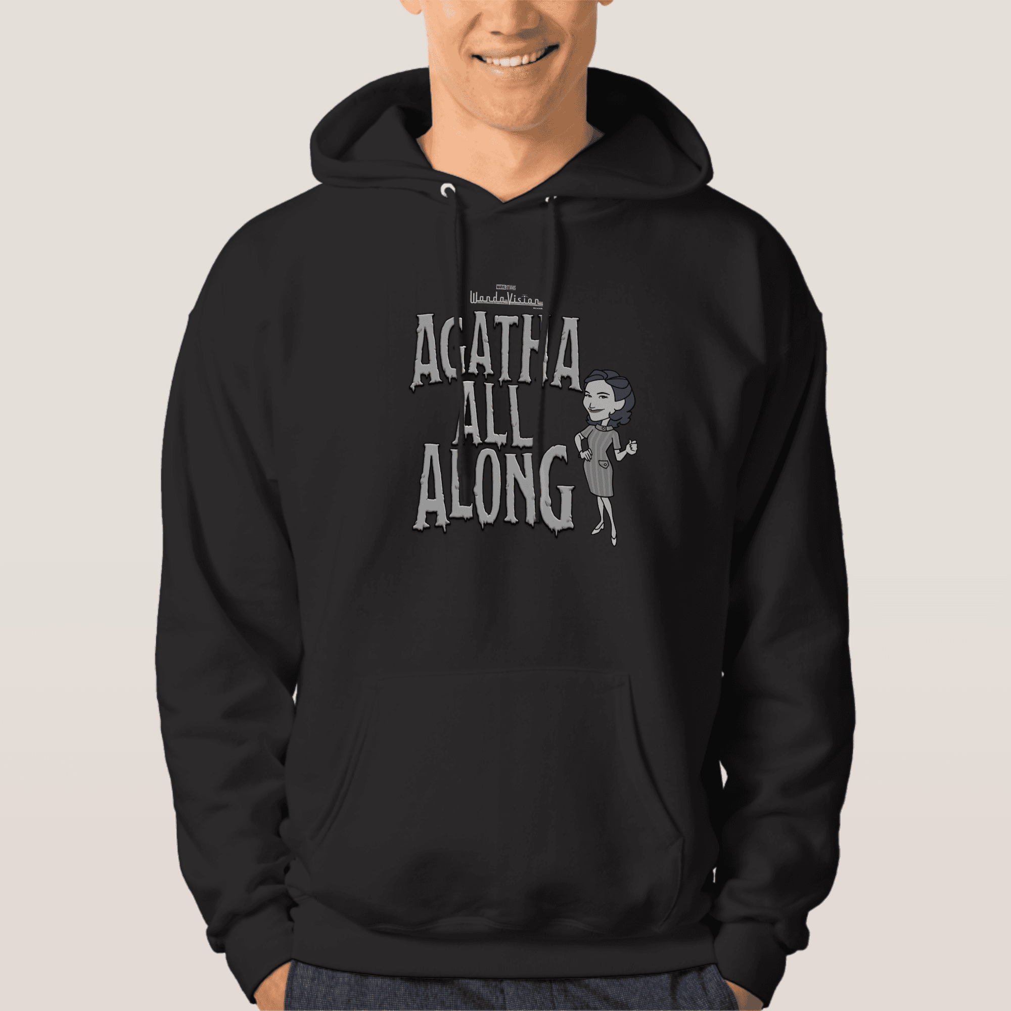 <a href=https://www.zazzle.com/agatha_all_along_hoodie-235415446299739235>’Agatha All Along’ Hoodie</a> / Zazzle
