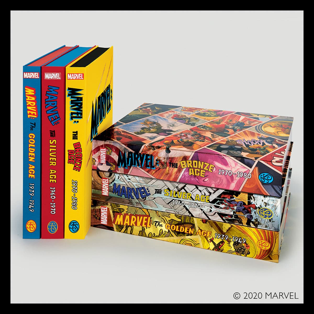 Marvel Insider MARVEL'S GOLD, SILVER AND BRONZE AGES Enter for a chance to win a book from The Folio Society