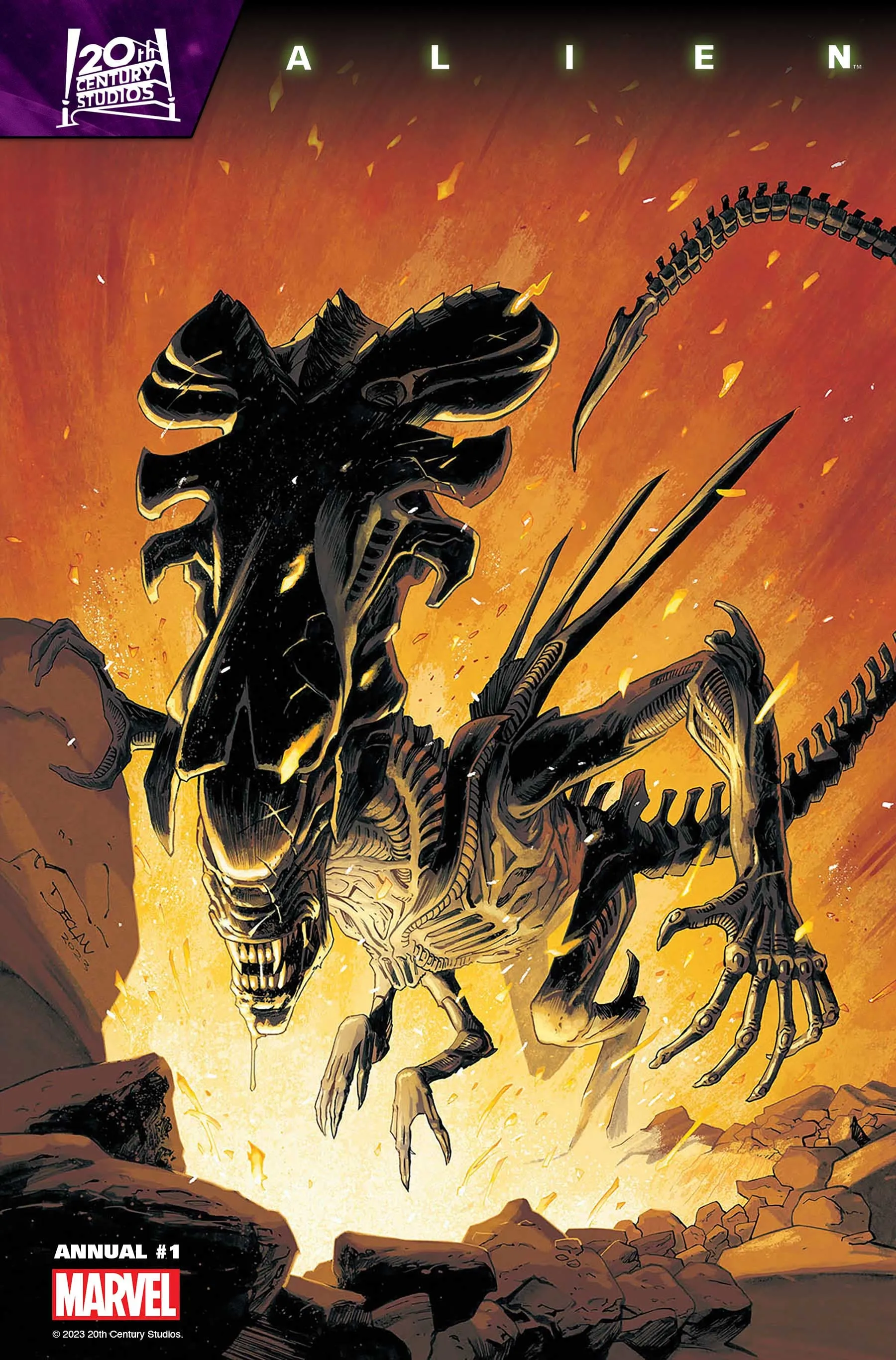 Alien Annual' #1 Launches a War Between Xenomorphs