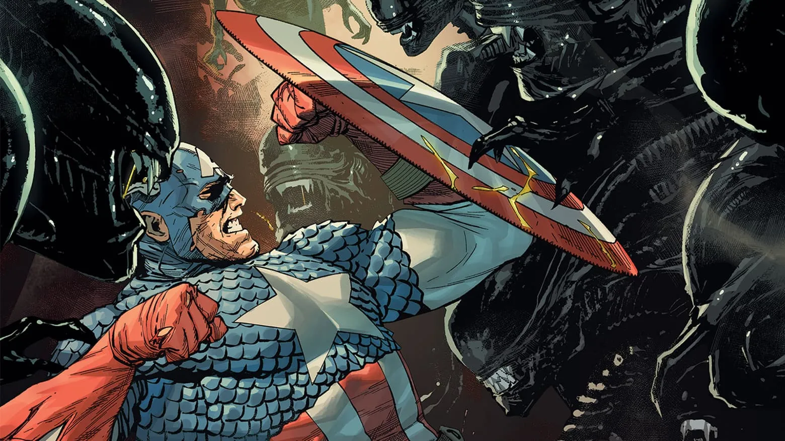 SDCC 2025: 'Alien vs. Captain America,' Marvel Comics' Next Alien