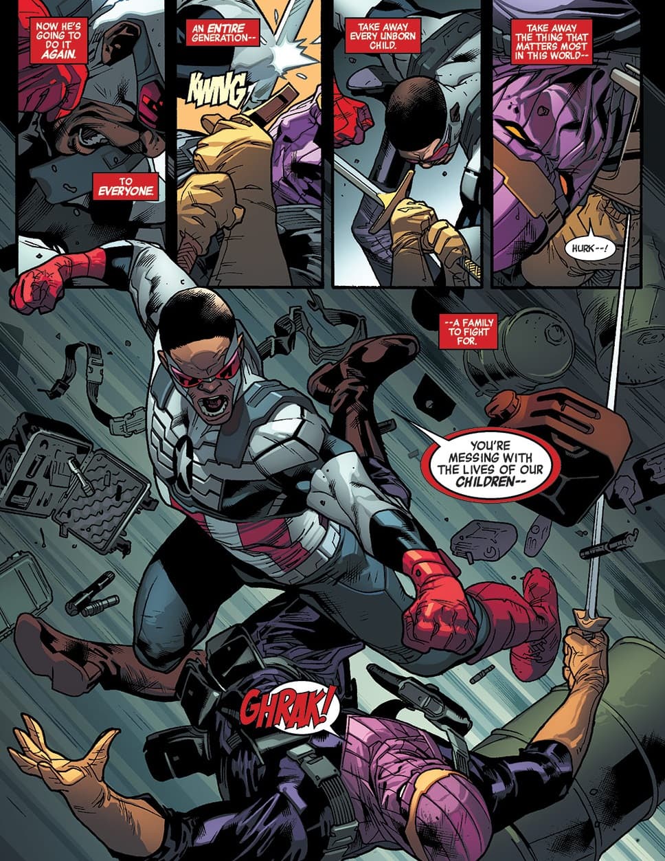 For the children in ALL-NEW CAPTAIN AMERICA (2014) #4.