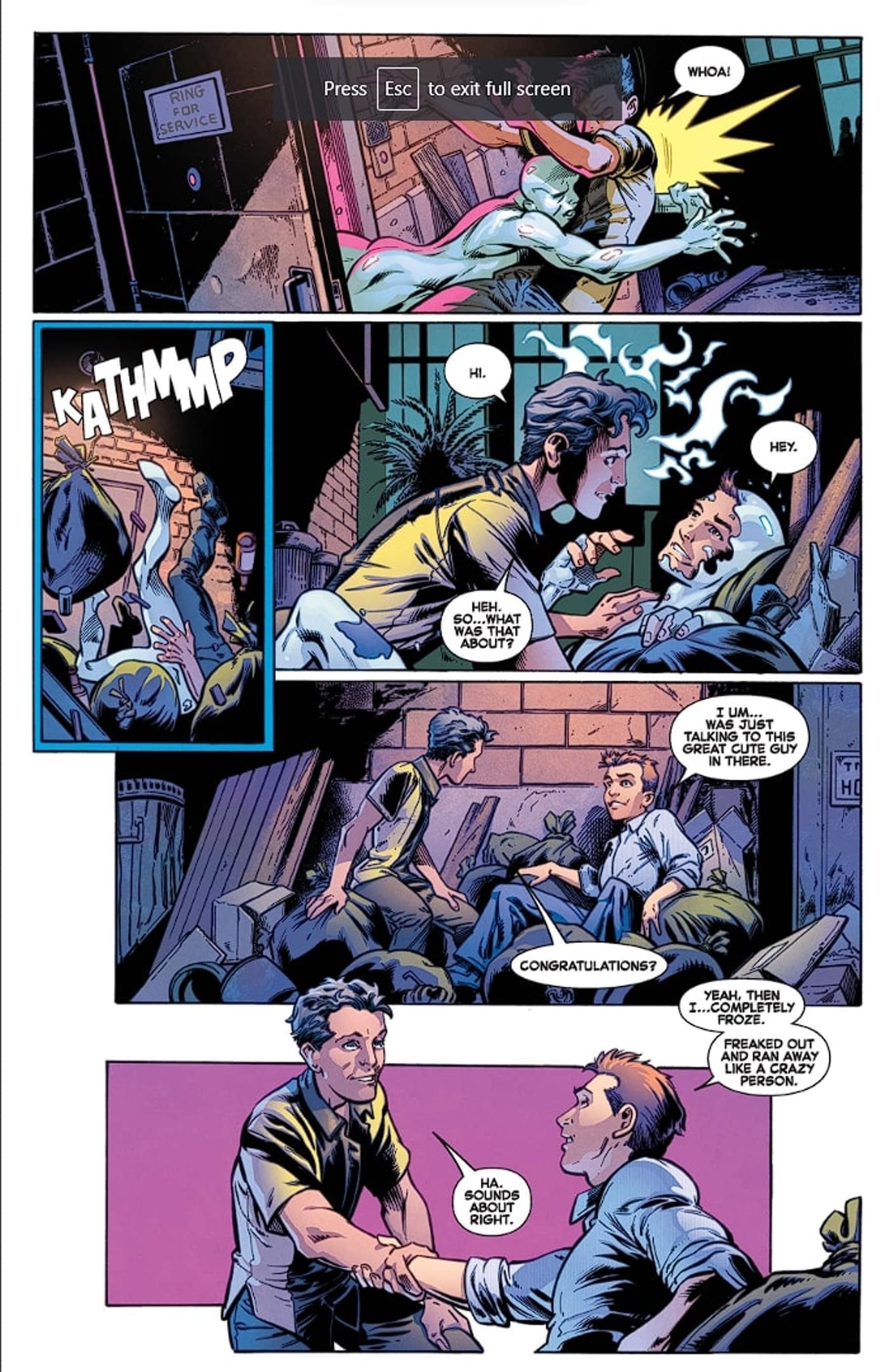 ALL-NEW X-MEN (2015) #13 page by Dennis Hopeless and Mark Bagley