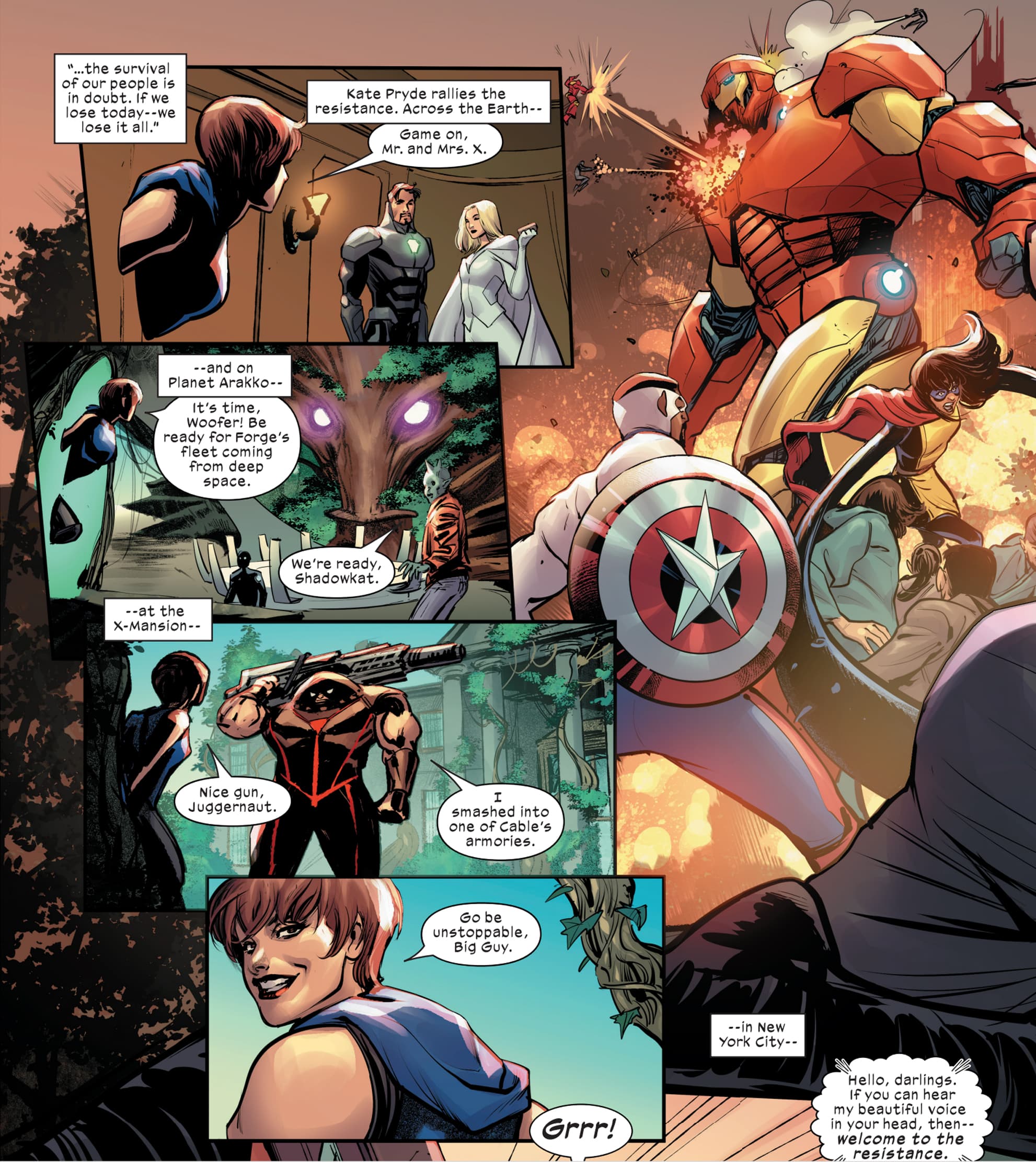 FALL OF HOUSE OF X (2024) #1 artwork by Lucas Werneck and Bryan Valenza