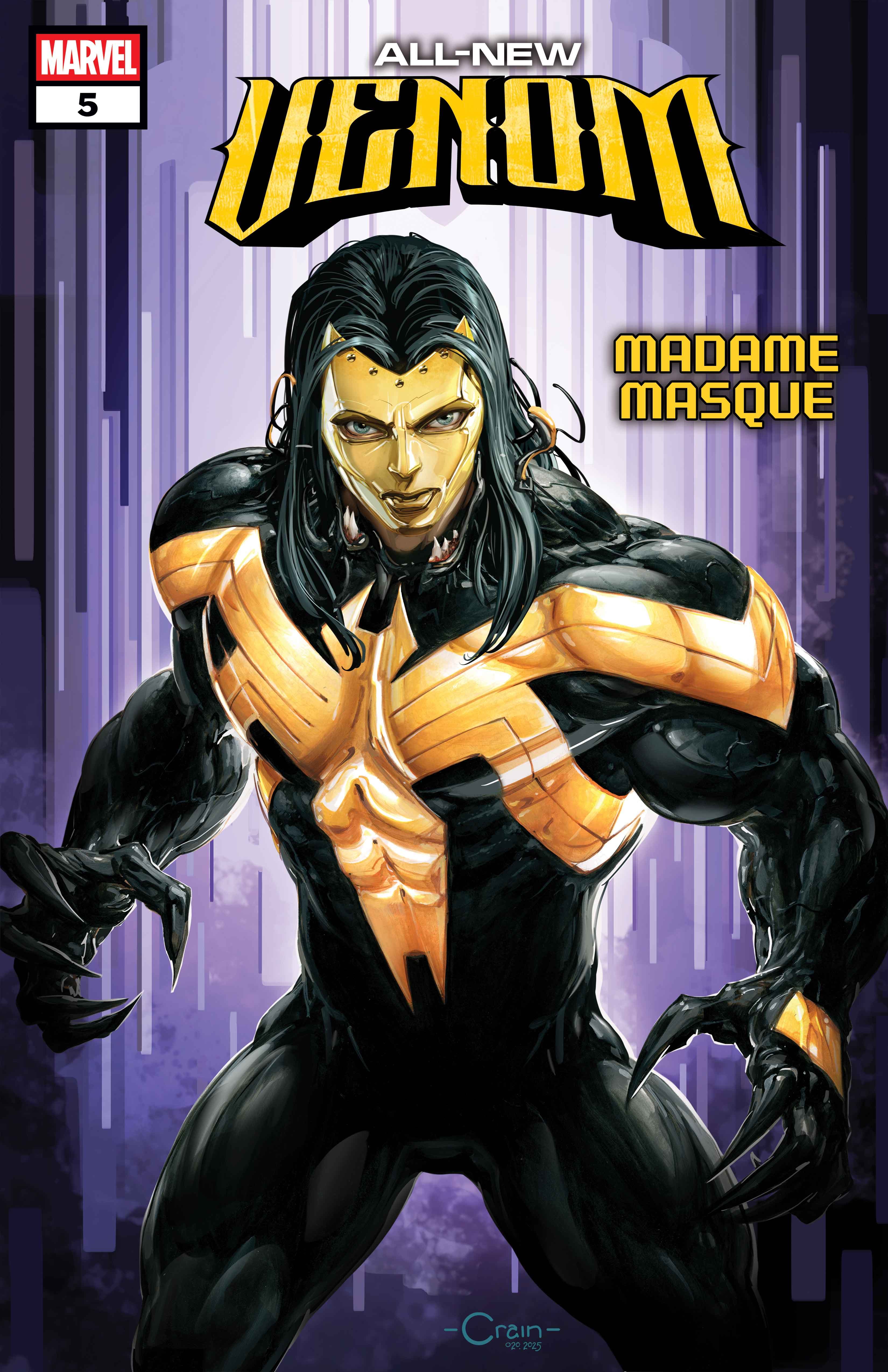 ALL-NEW VENOM #5 Suspect Variant Cover by CLAYTON CRAIN
