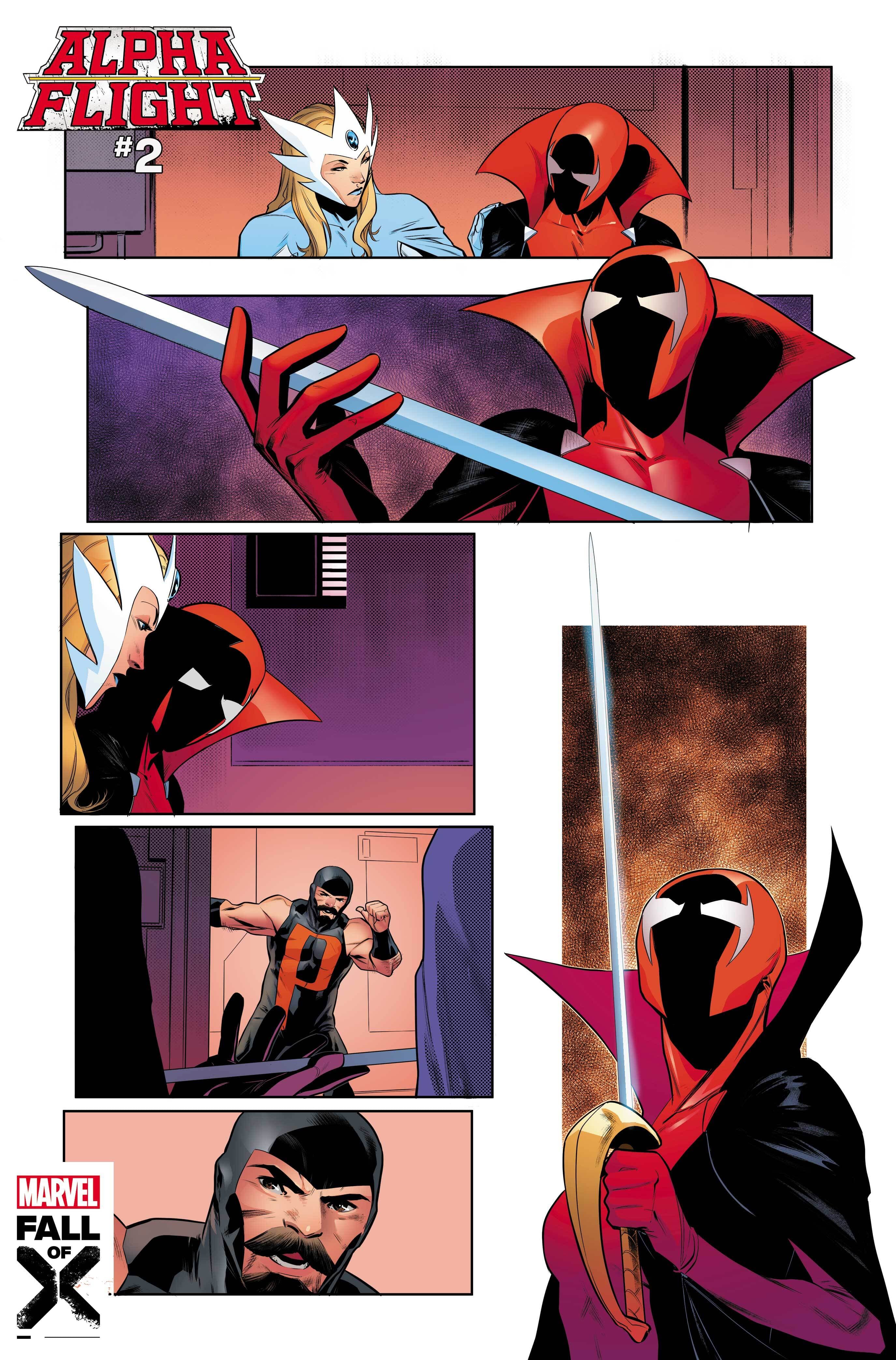 ALPHA FLIGHT (2023) #2 interior artwork by Scott Godlewski