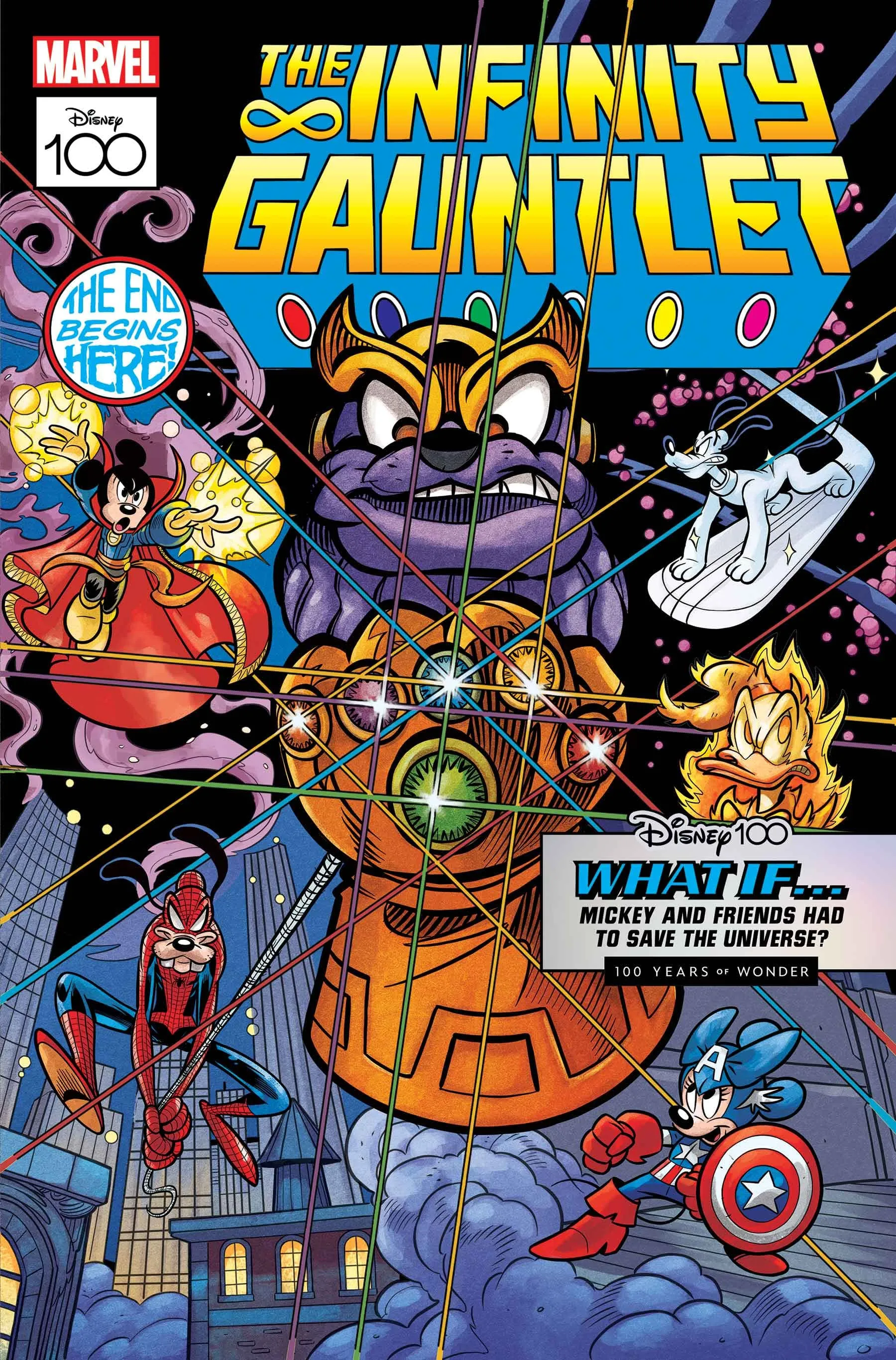 Marvel Comics Celebrates 100 Years of Disney with Variant Covers