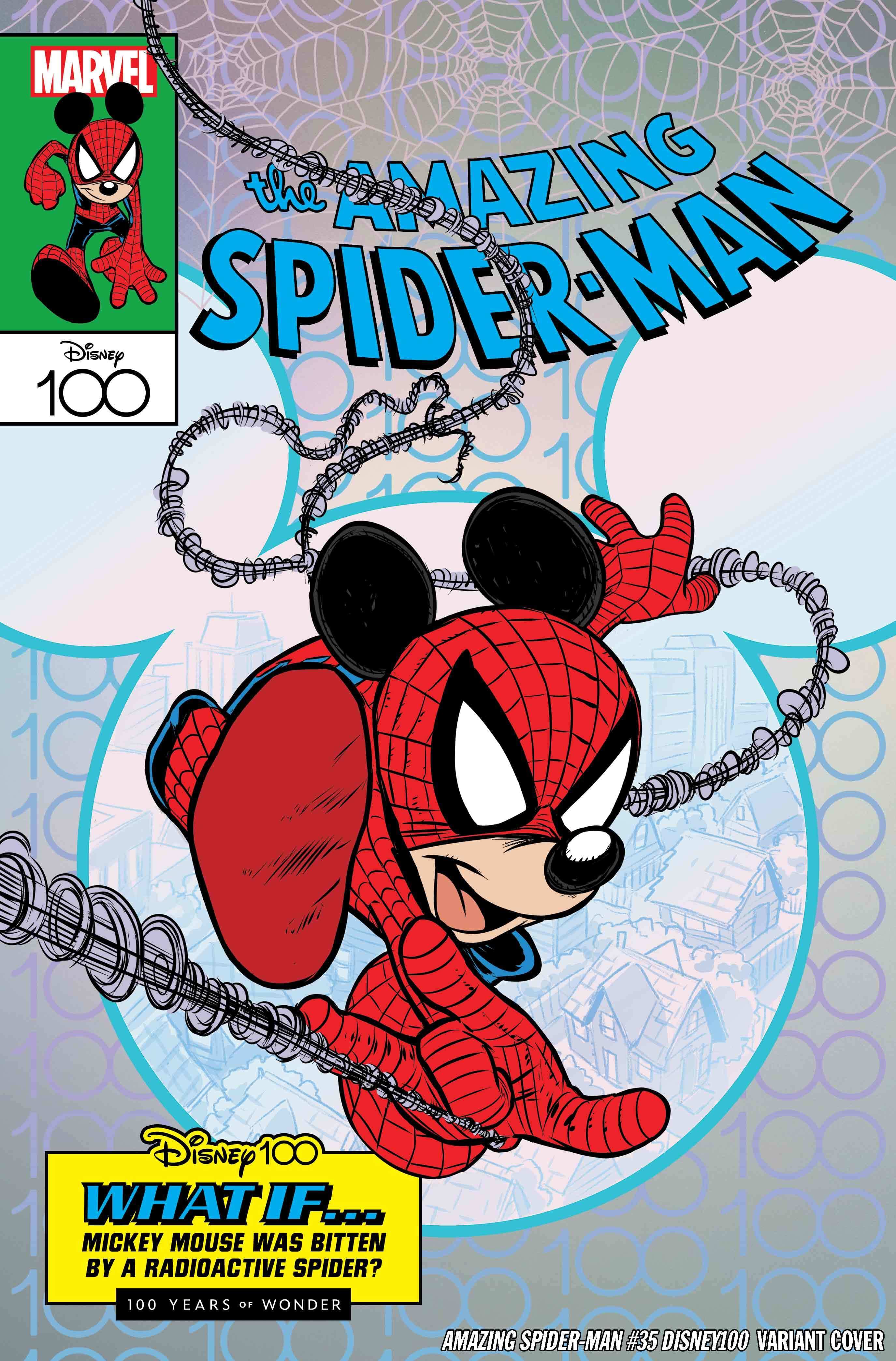 New Disney100 Variant Covers Pay Tribute to Blockbuster Marvel