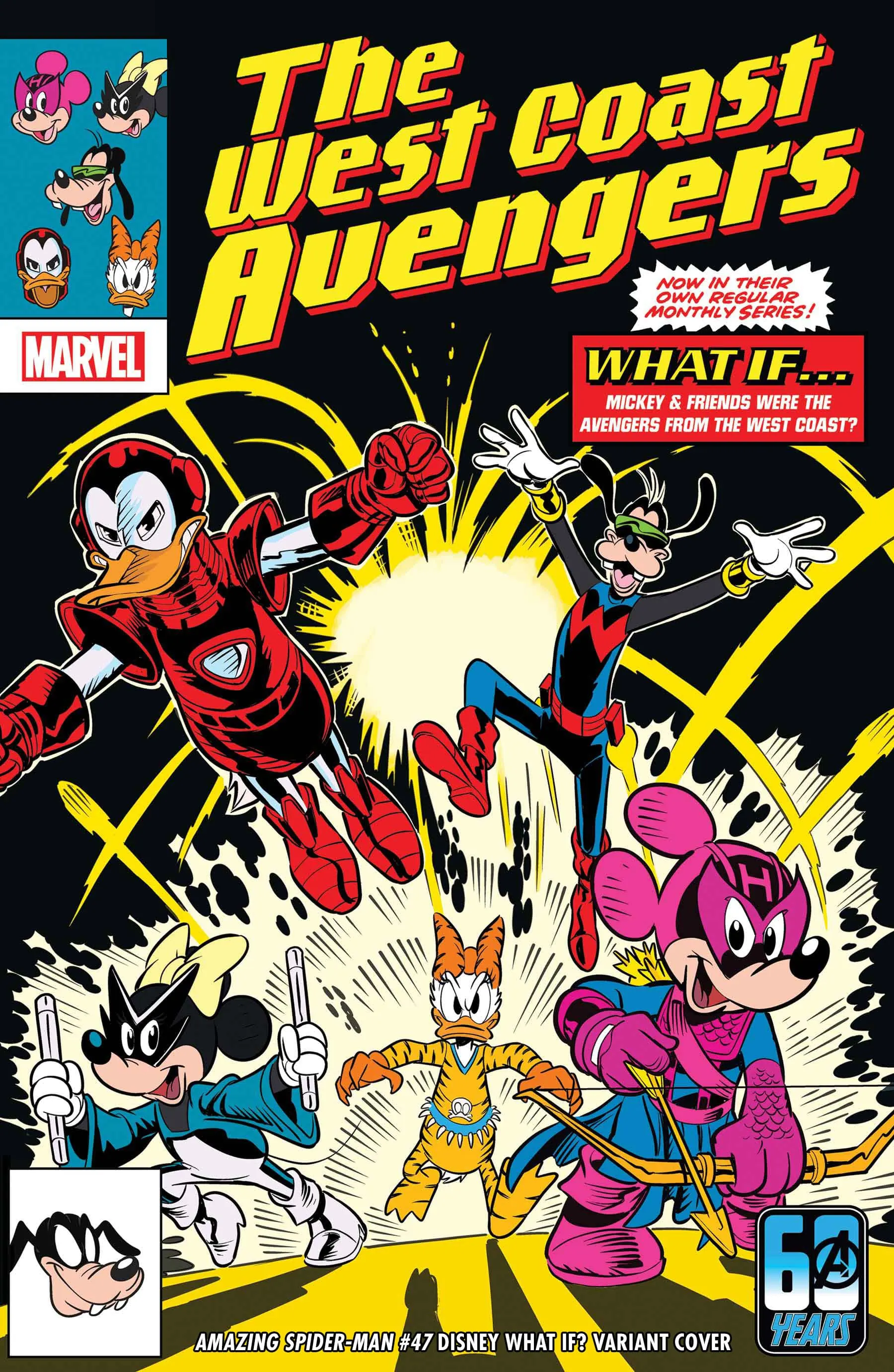 New Disney What If? Covers Transform Mickey & Friends into Iconic