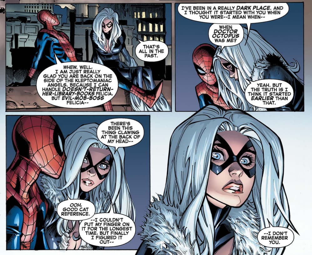 Black Cat with Peter Parker
