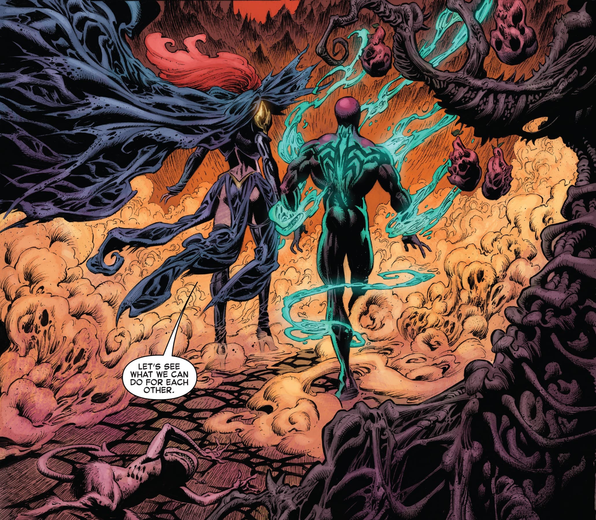 AMAZING SPIDER-MAN (2022) #14 panel by Zeb Wells and Kyle Hotz