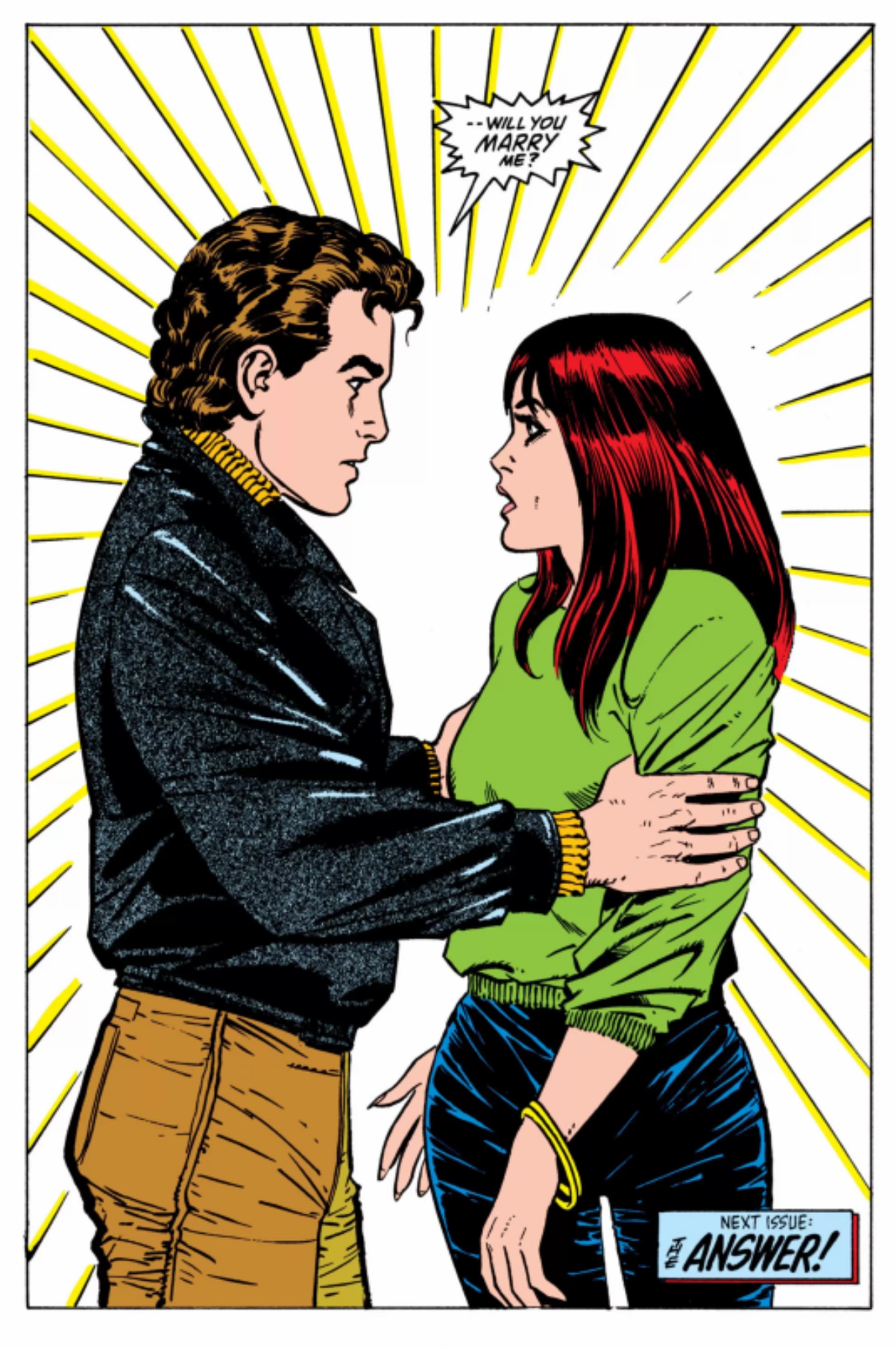 AMAZING SPIDER-MAN (1963) #290 artwork by John Romita Jr, Vince Colletta, and Bob Sharen