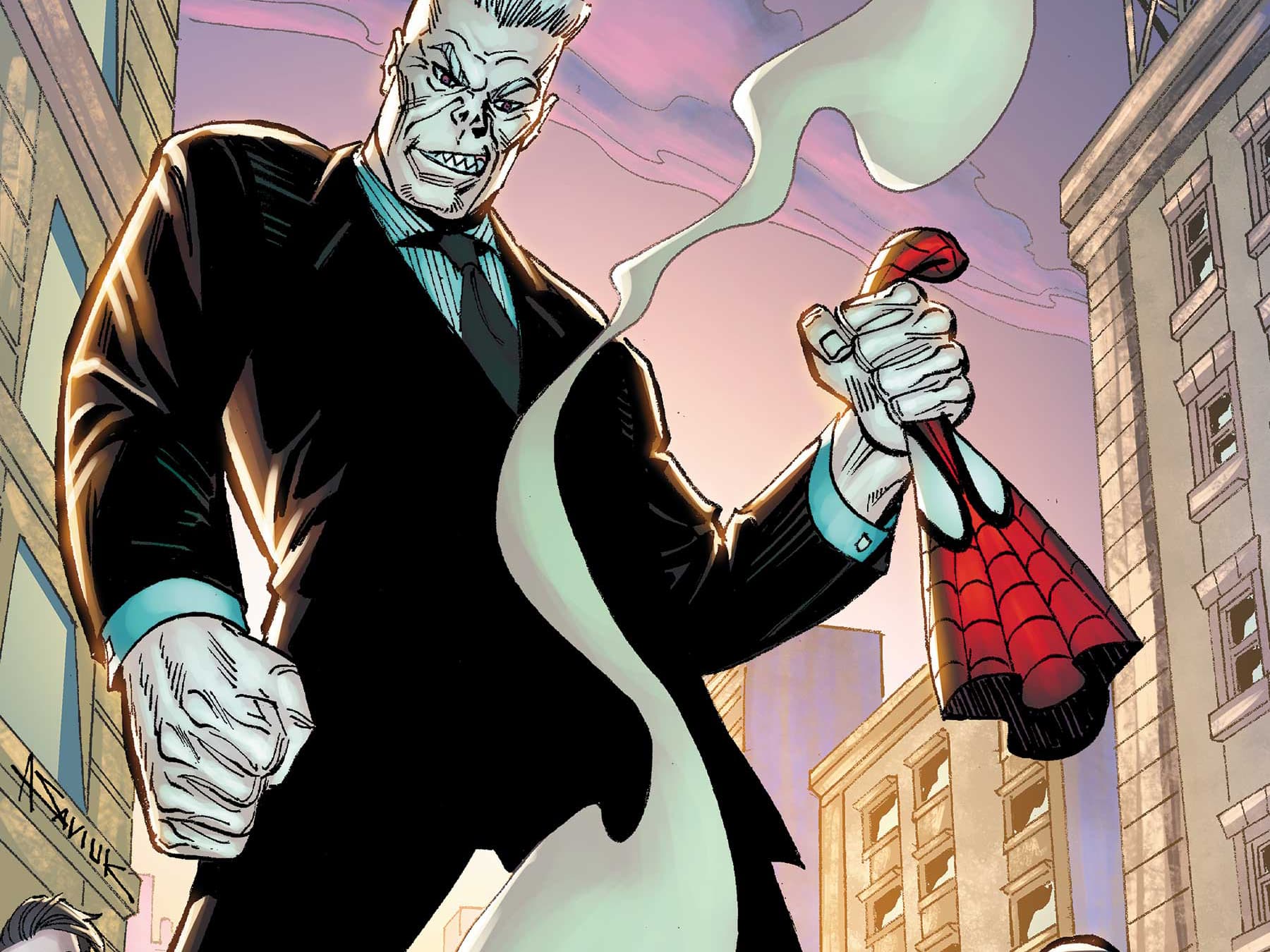 THE AMAZING SPIDER-MAN (2022) #9 variant cover by Alex Saviuk