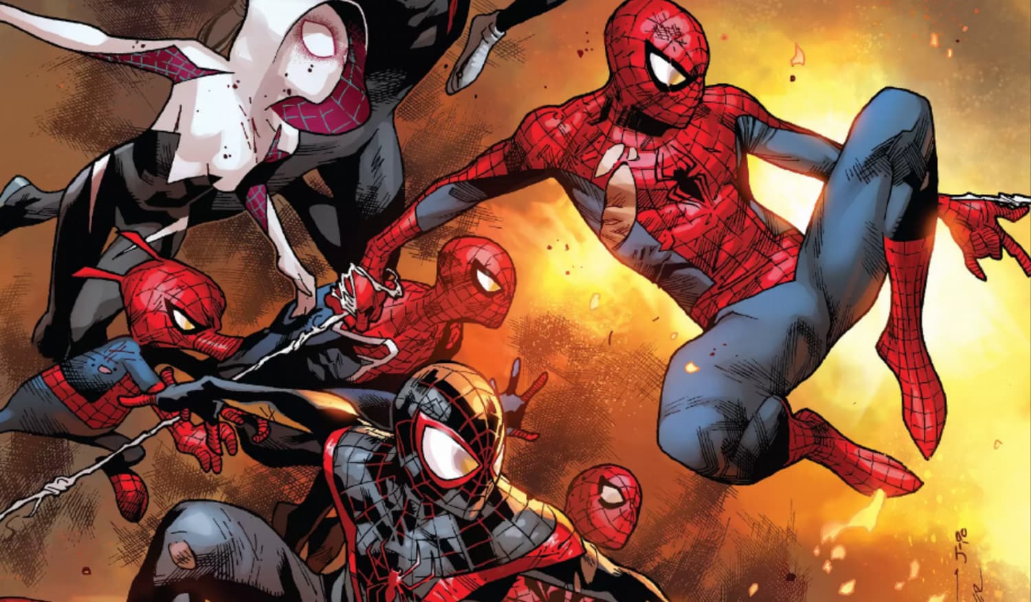 THE AMAZING SPIDER-MAN (2014) #13 cover by Olivier Coipel, Wade Von Grawbadger and Justin Ponsor