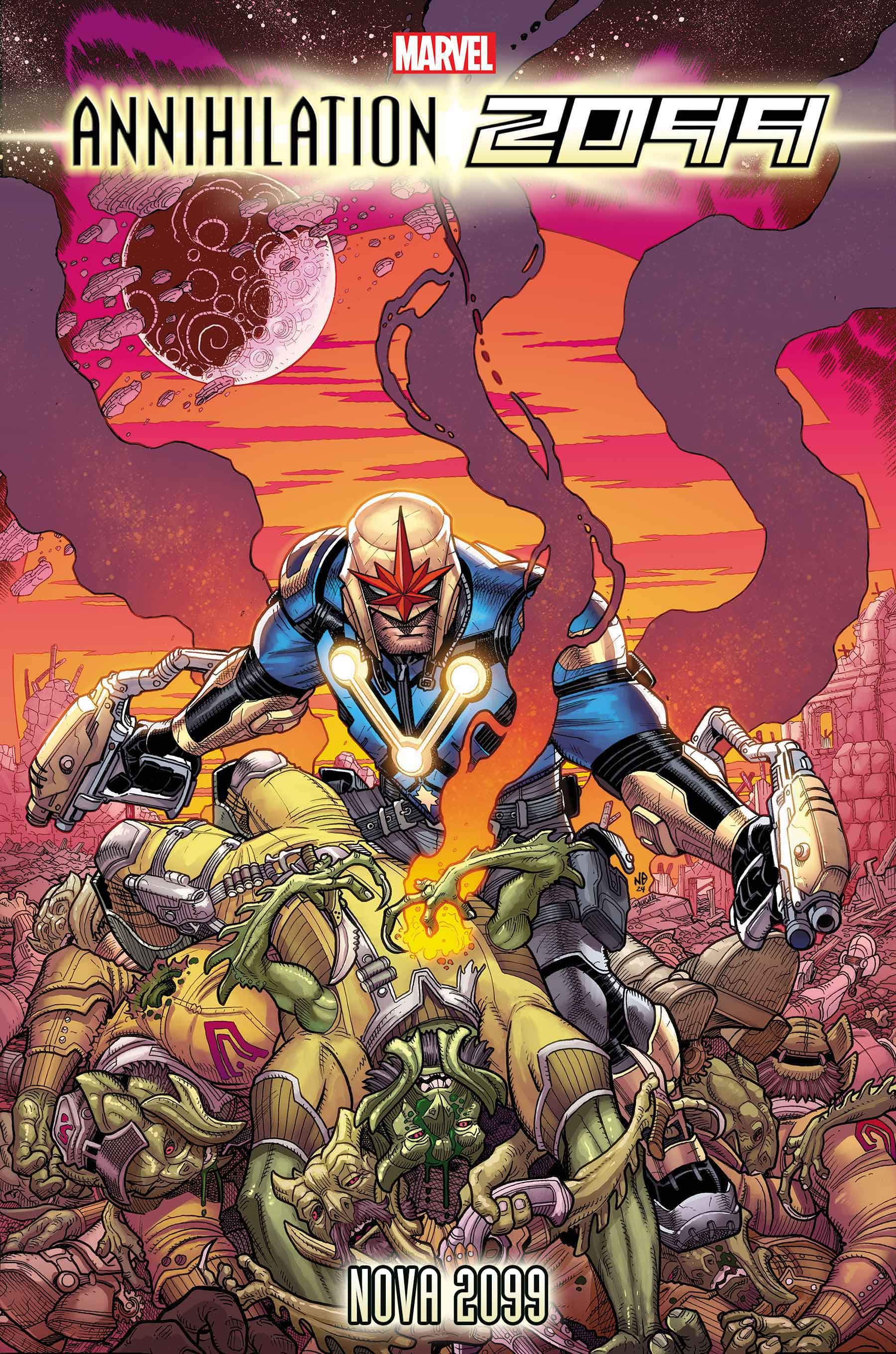 ANNIHILATION 2099 #1 cover by Nick Bradshaw