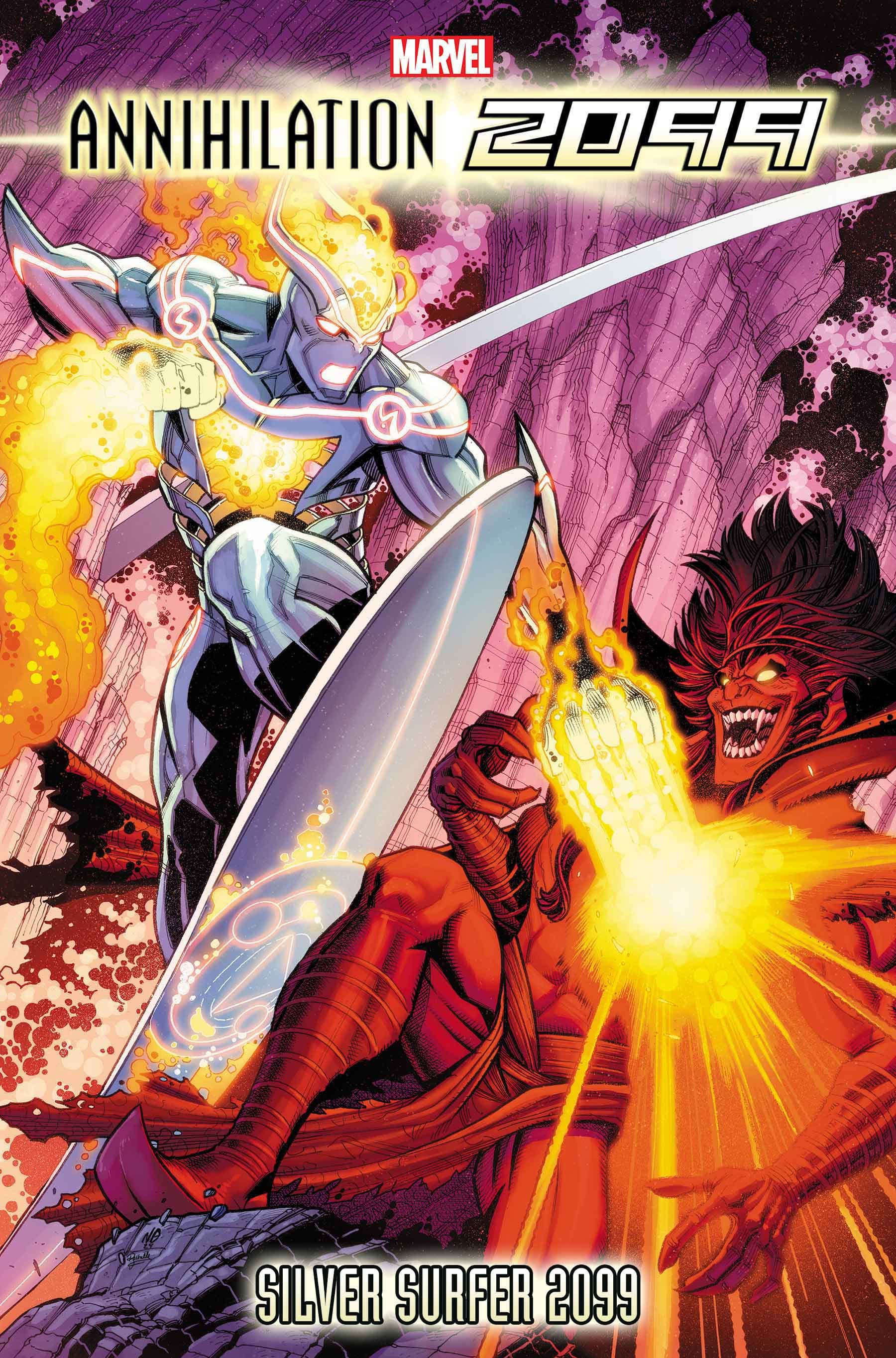 ANNIHILATION 2099 #4 cover by Nick Bradshaw