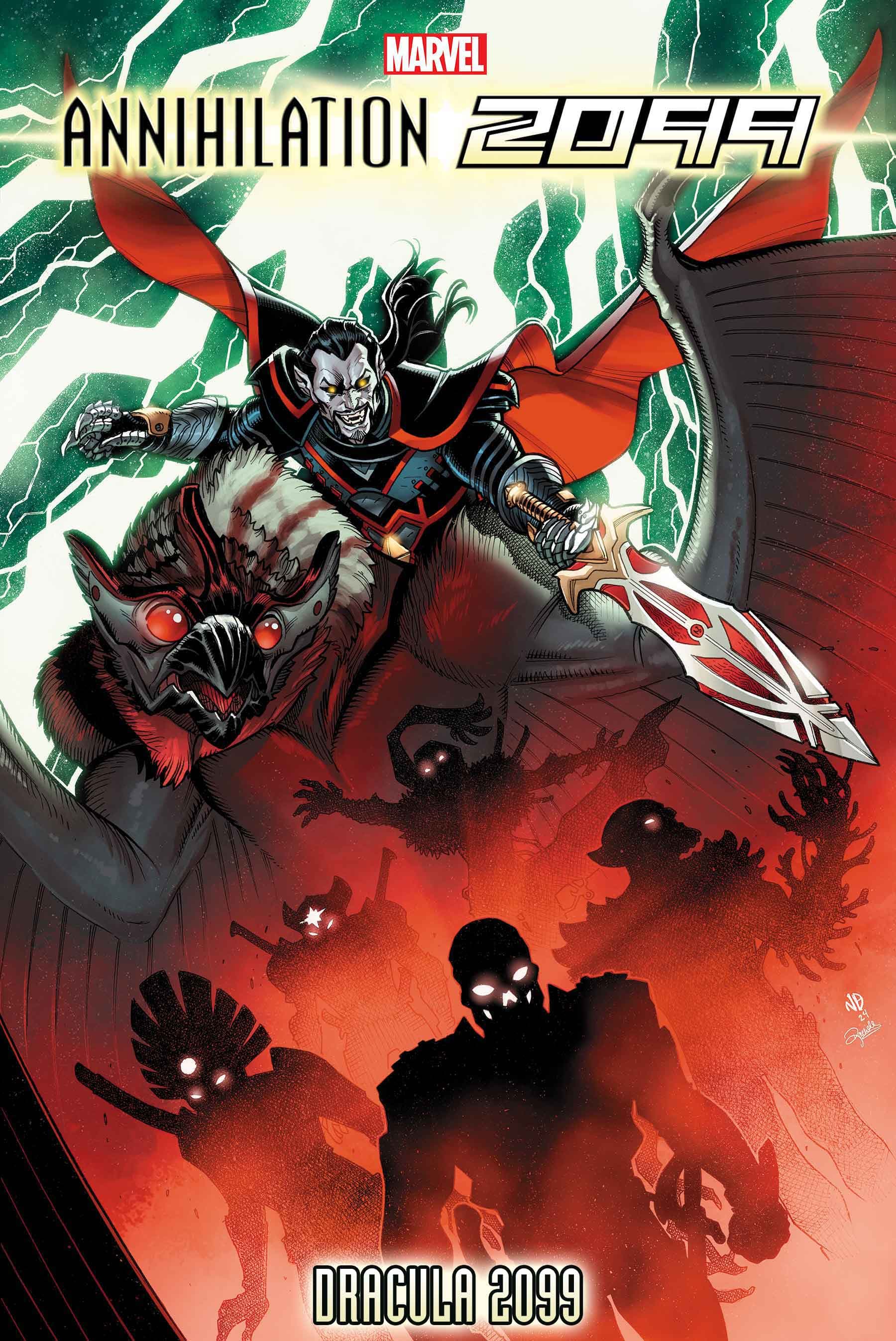 ANNIHILATION 2099 #5 cover by Nick Bradshaw