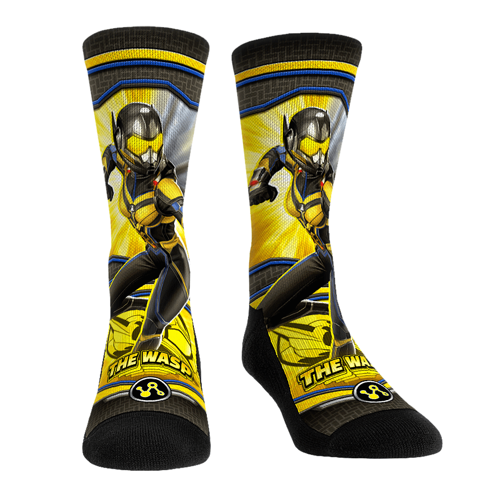 Shop the sock collection <a href=https://rockemsocks.com/collections/ant-man-and-the-wasp-quantumania>here</a>