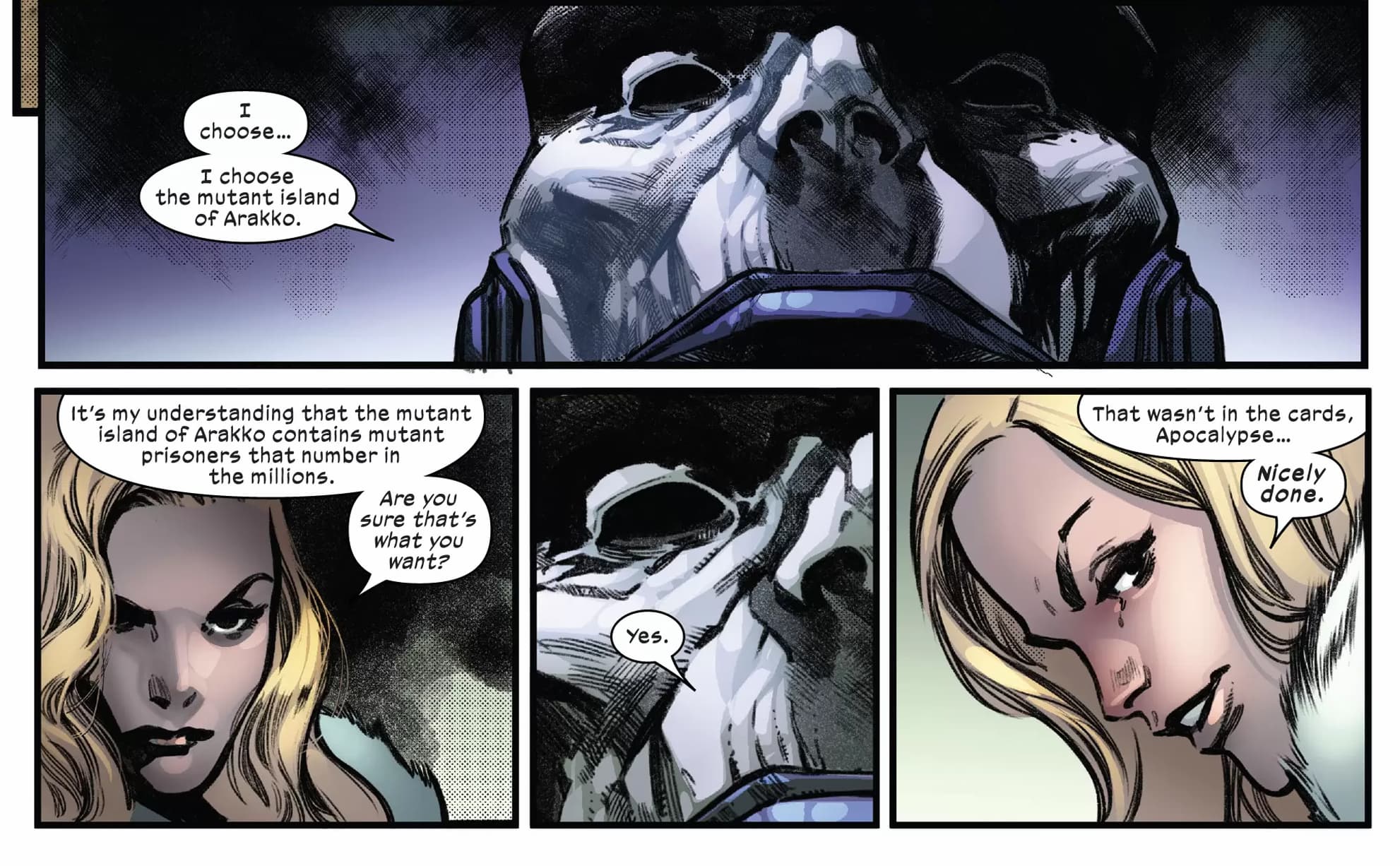 X OF SWORDS: DESTRUCTION (2020) #1 artwork by Pepe Larraz and Marte Gracia