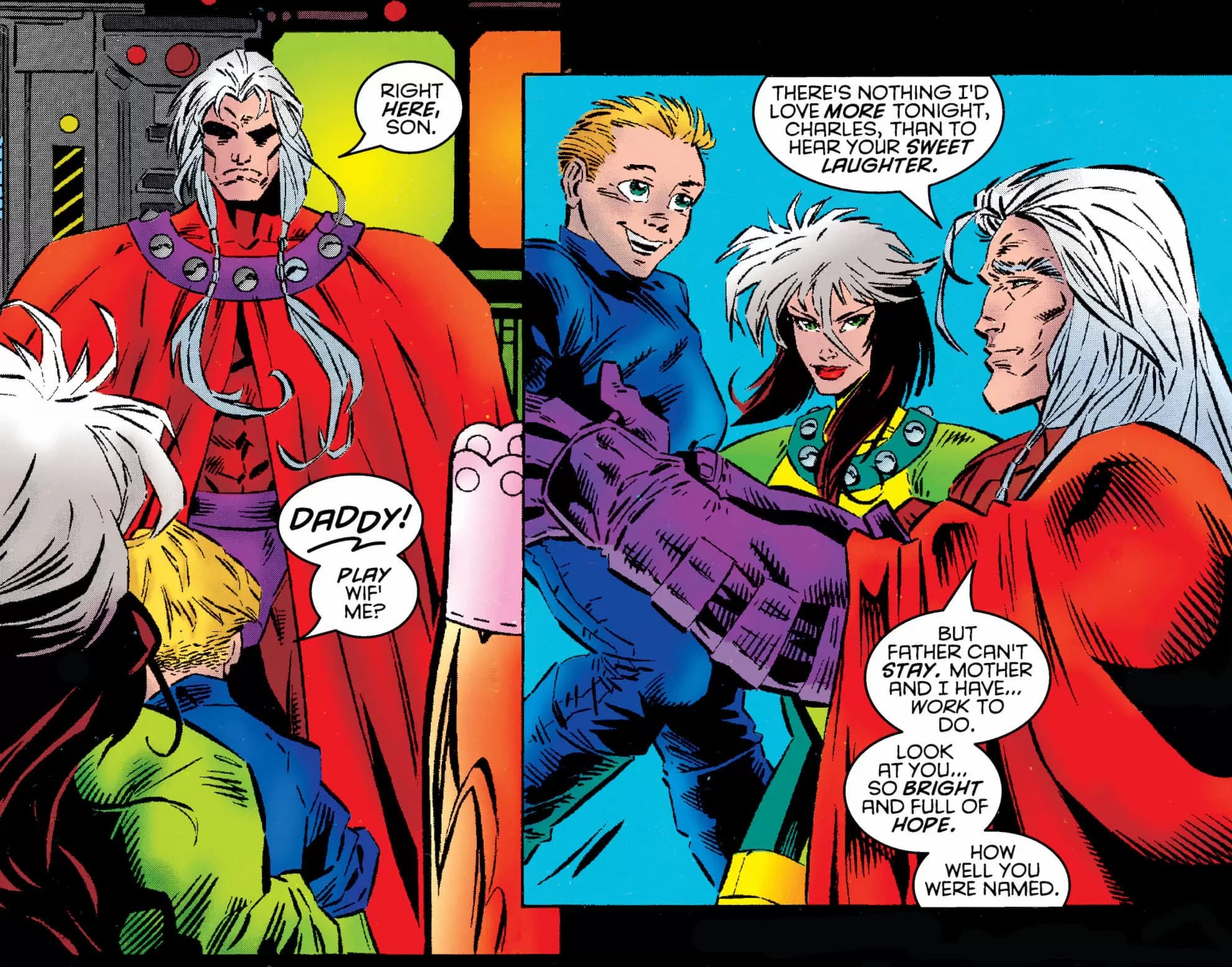 X-MEN: ALPHA (1995) #1 artwork by Roger Cruz, Tim Townsend, and Steve Buccellato